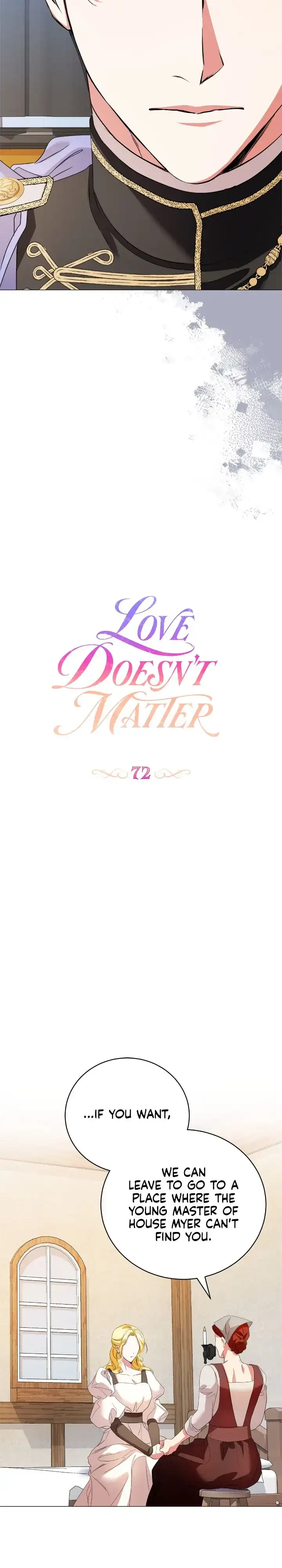 Love Doesn’t Matter - Chapter 72