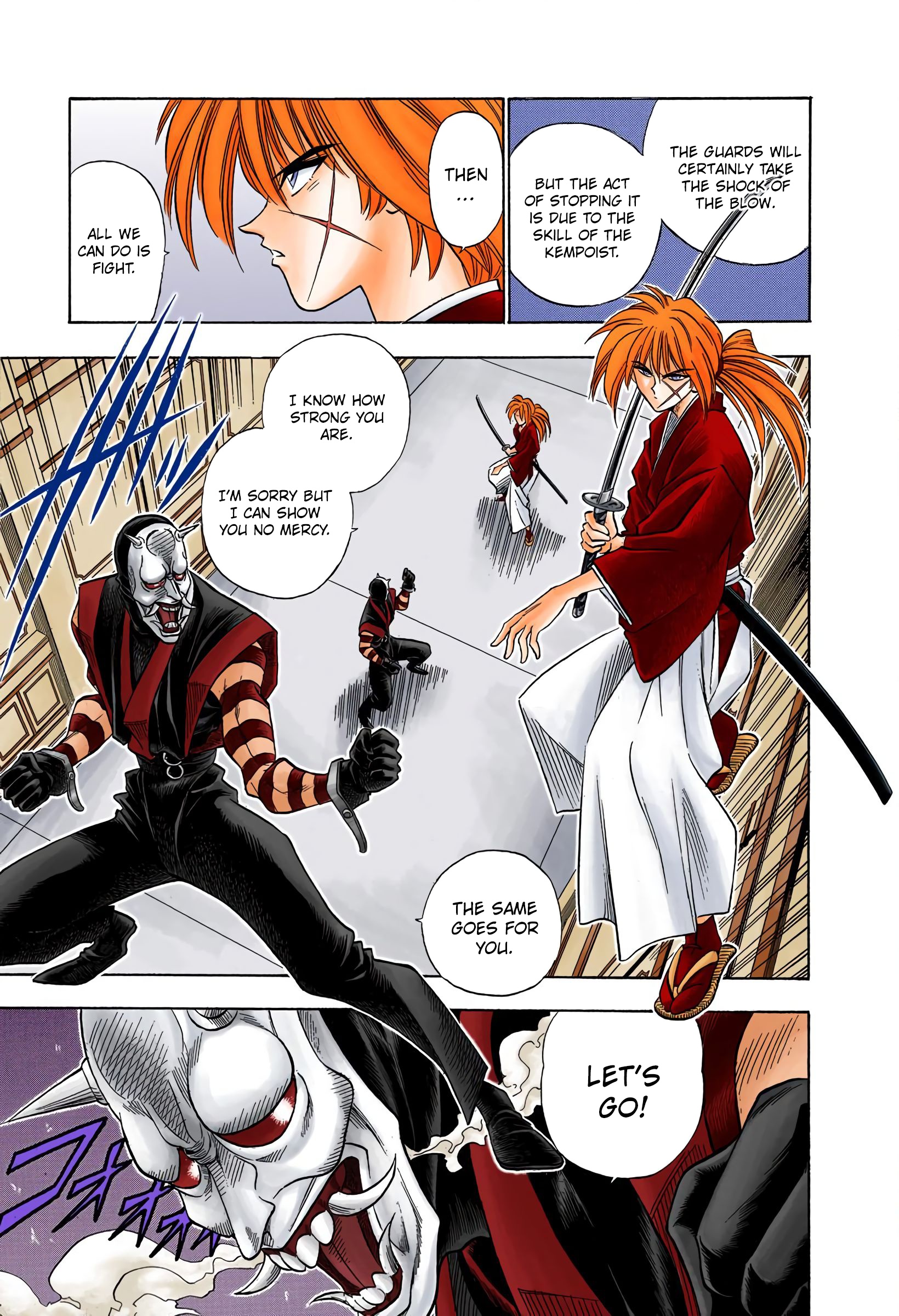 Rurouni Kenshin: Meiji Kenkaku Romantan - Digital Colored Comics - Vol.4 Chapter 23: Spy And Kempoist, Hanya