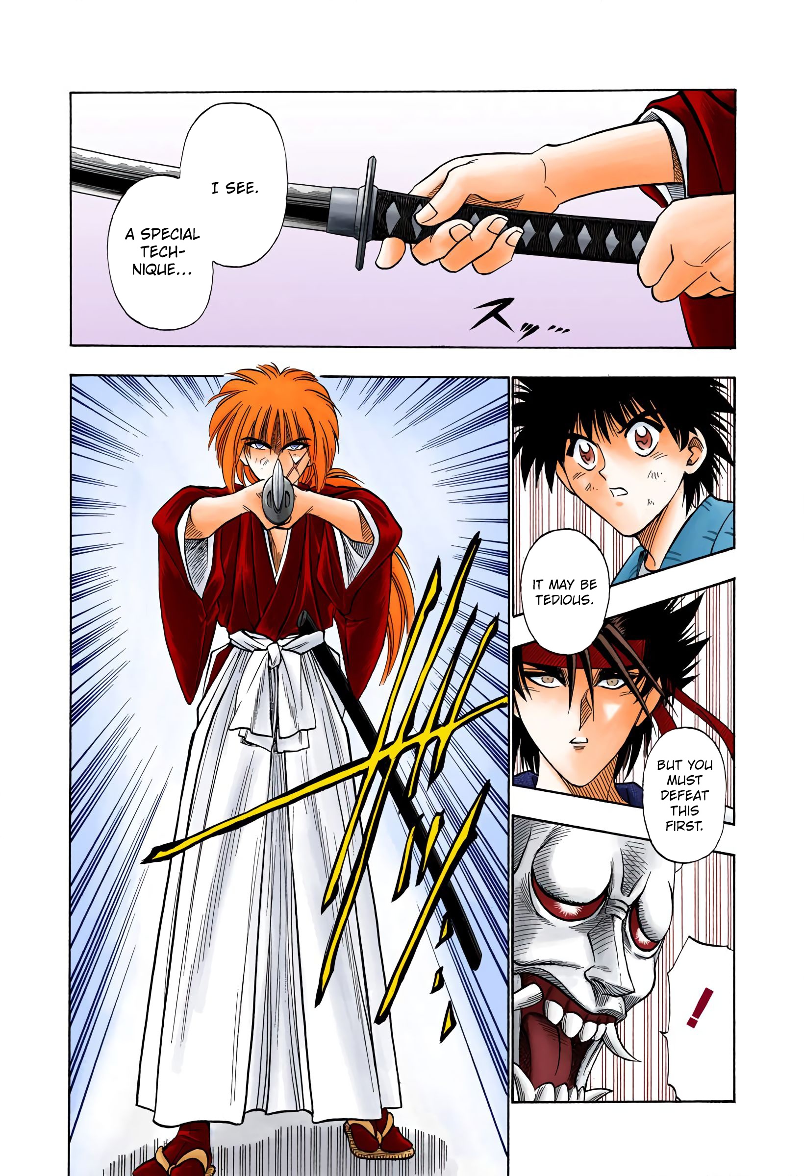 Rurouni Kenshin: Meiji Kenkaku Romantan - Digital Colored Comics - Vol.4 Chapter 23: Spy And Kempoist, Hanya