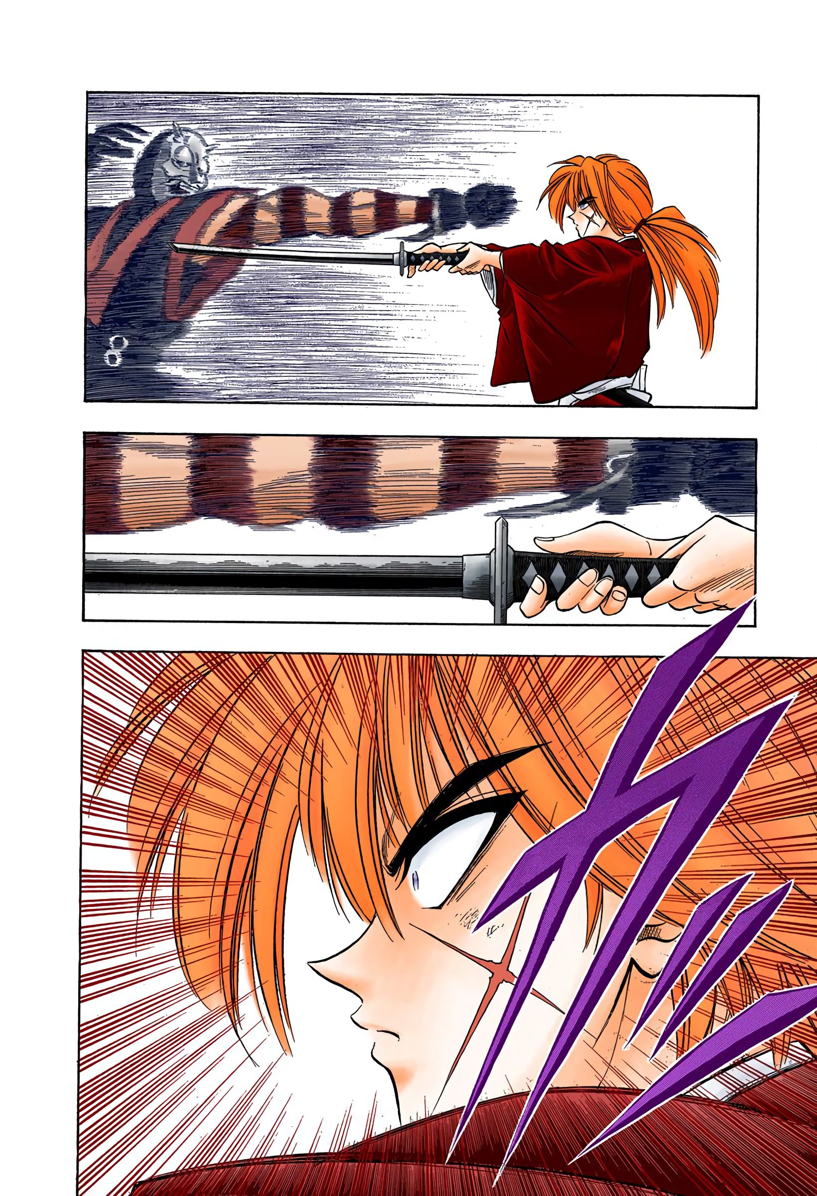 Rurouni Kenshin: Meiji Kenkaku Romantan - Digital Colored Comics - Vol.4 Chapter 23: Spy And Kempoist, Hanya