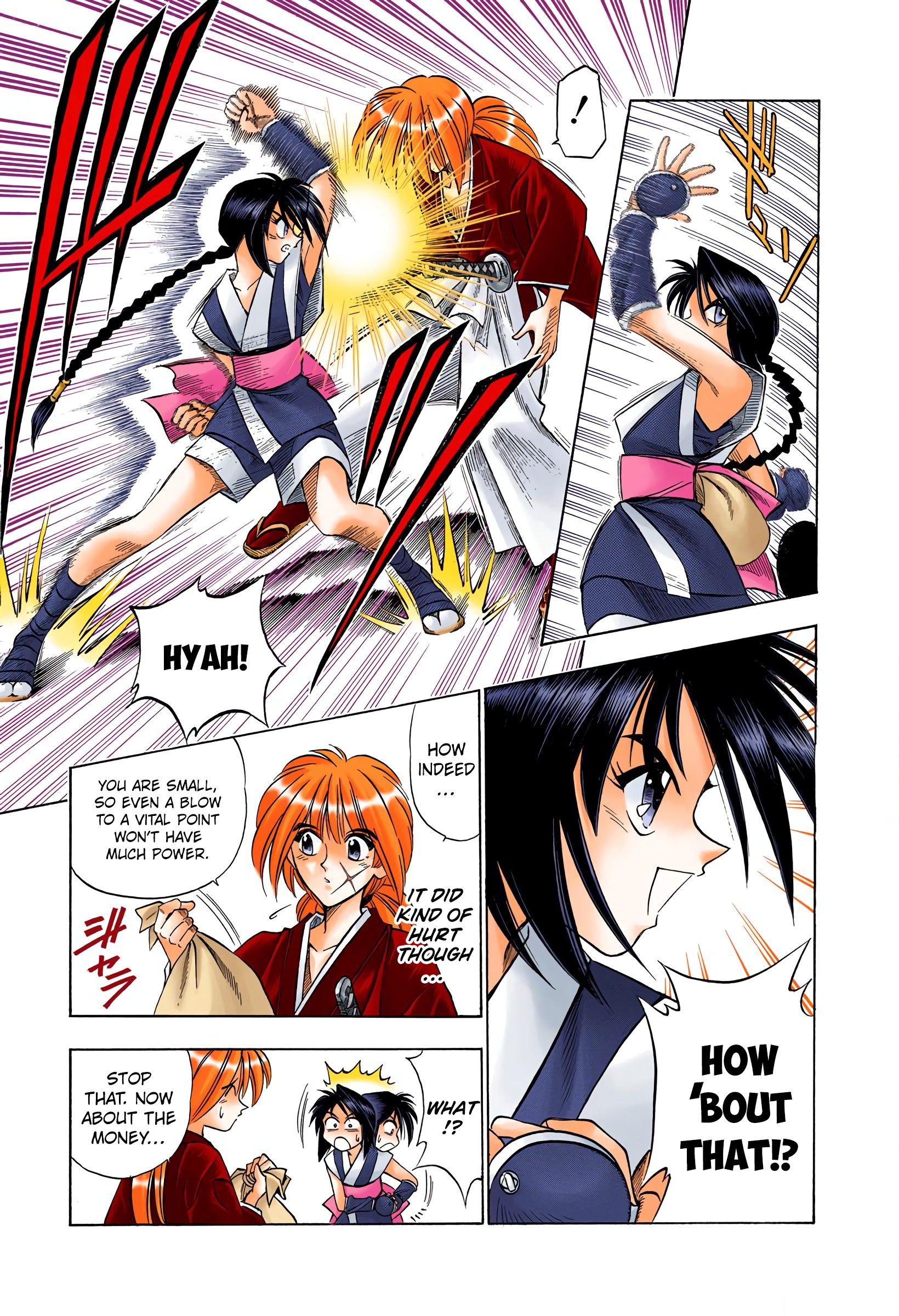 Rurouni Kenshin: Meiji Kenkaku Romantan - Digital Colored Comics - Vol.8 Chapter 63: Makimachi Misao