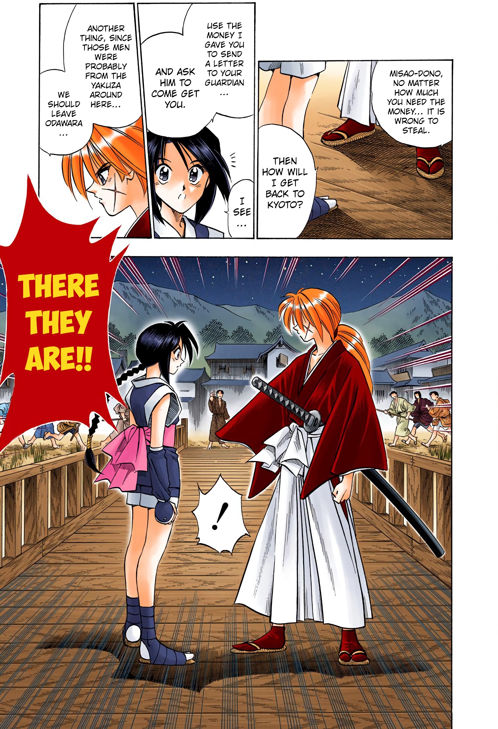 Rurouni Kenshin: Meiji Kenkaku Romantan - Digital Colored Comics - Vol.8 Chapter 63: Makimachi Misao