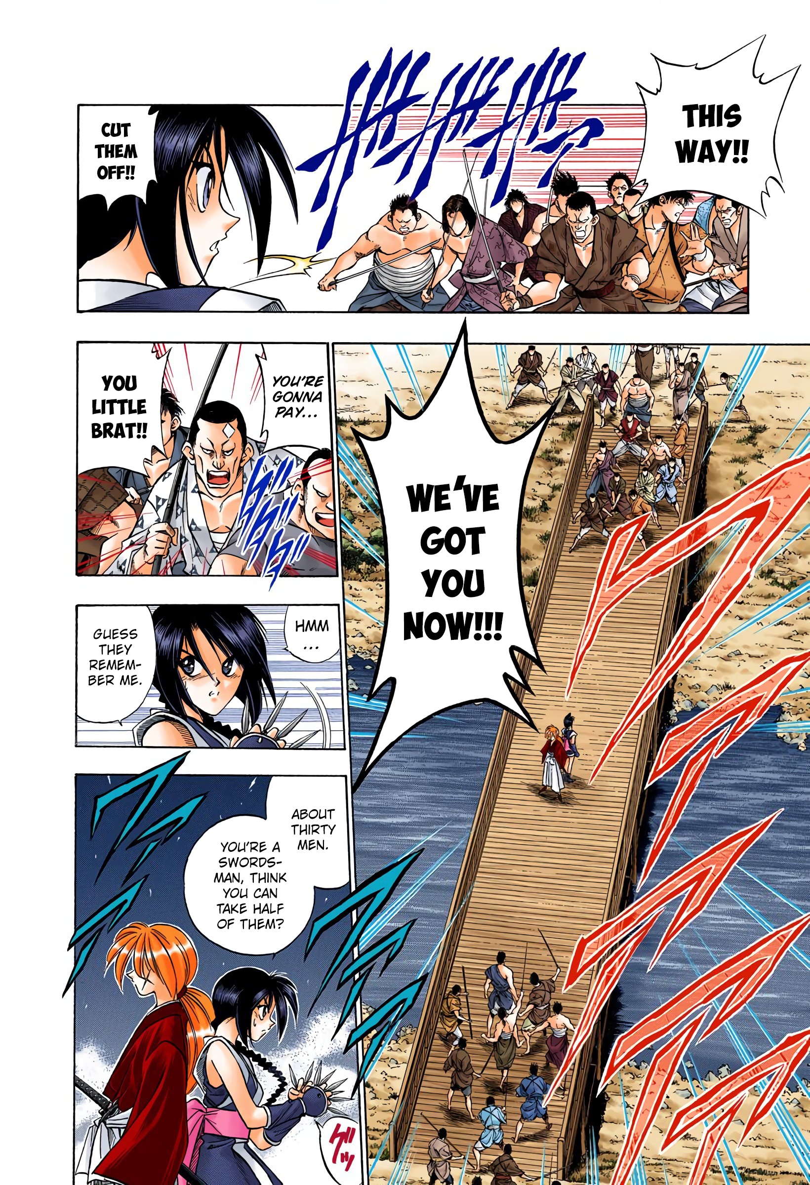 Rurouni Kenshin: Meiji Kenkaku Romantan - Digital Colored Comics - Vol.8 Chapter 63: Makimachi Misao