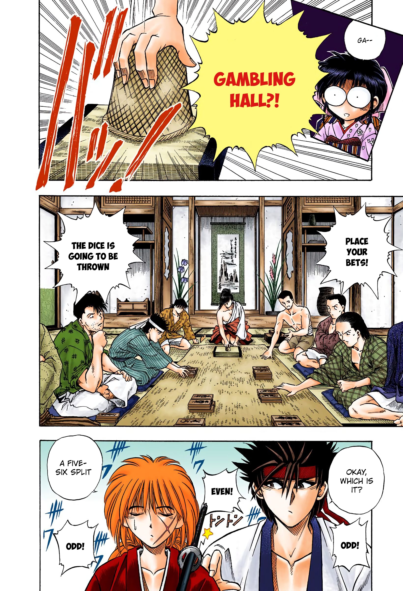 Rurouni Kenshin: Meiji Kenkaku Romantan - Digital Colored Comics - Vol.2 Chapter 15: A Runaway Beauty