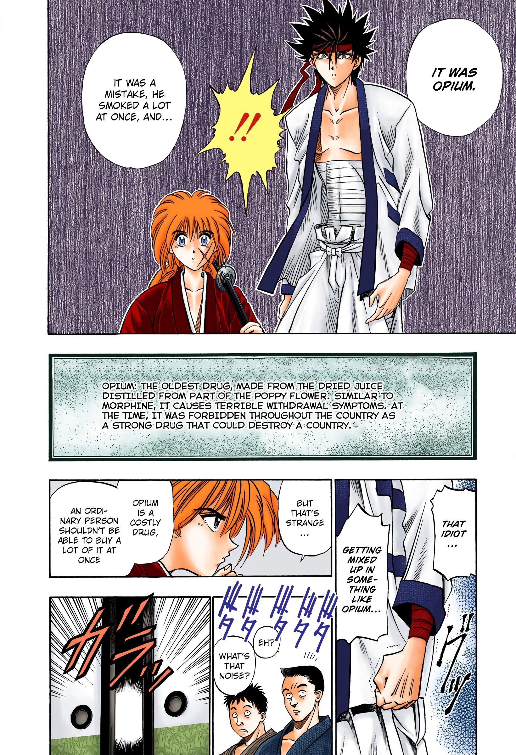 Rurouni Kenshin: Meiji Kenkaku Romantan - Digital Colored Comics - Vol.2 Chapter 15: A Runaway Beauty