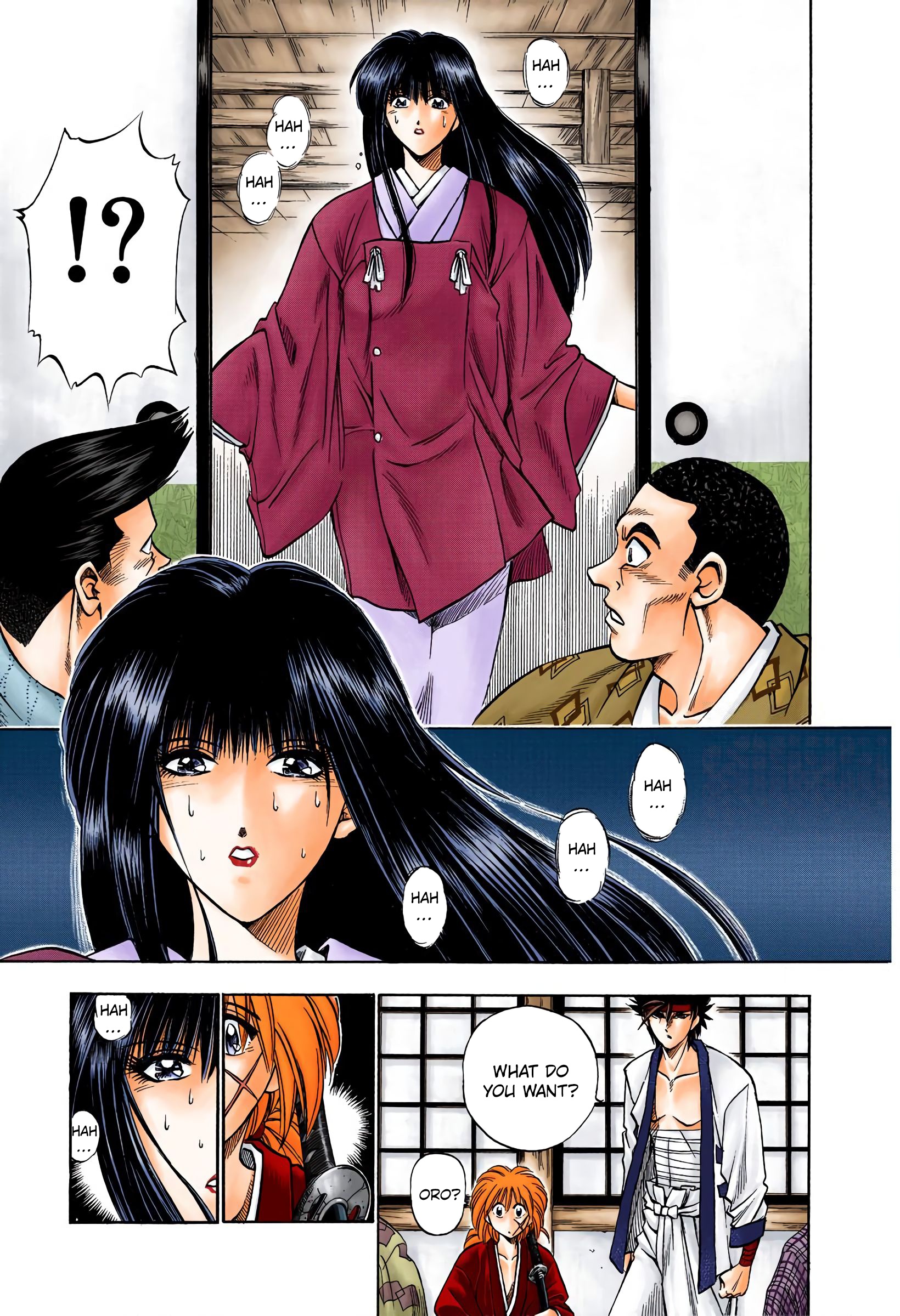 Rurouni Kenshin: Meiji Kenkaku Romantan - Digital Colored Comics - Vol.2 Chapter 15: A Runaway Beauty