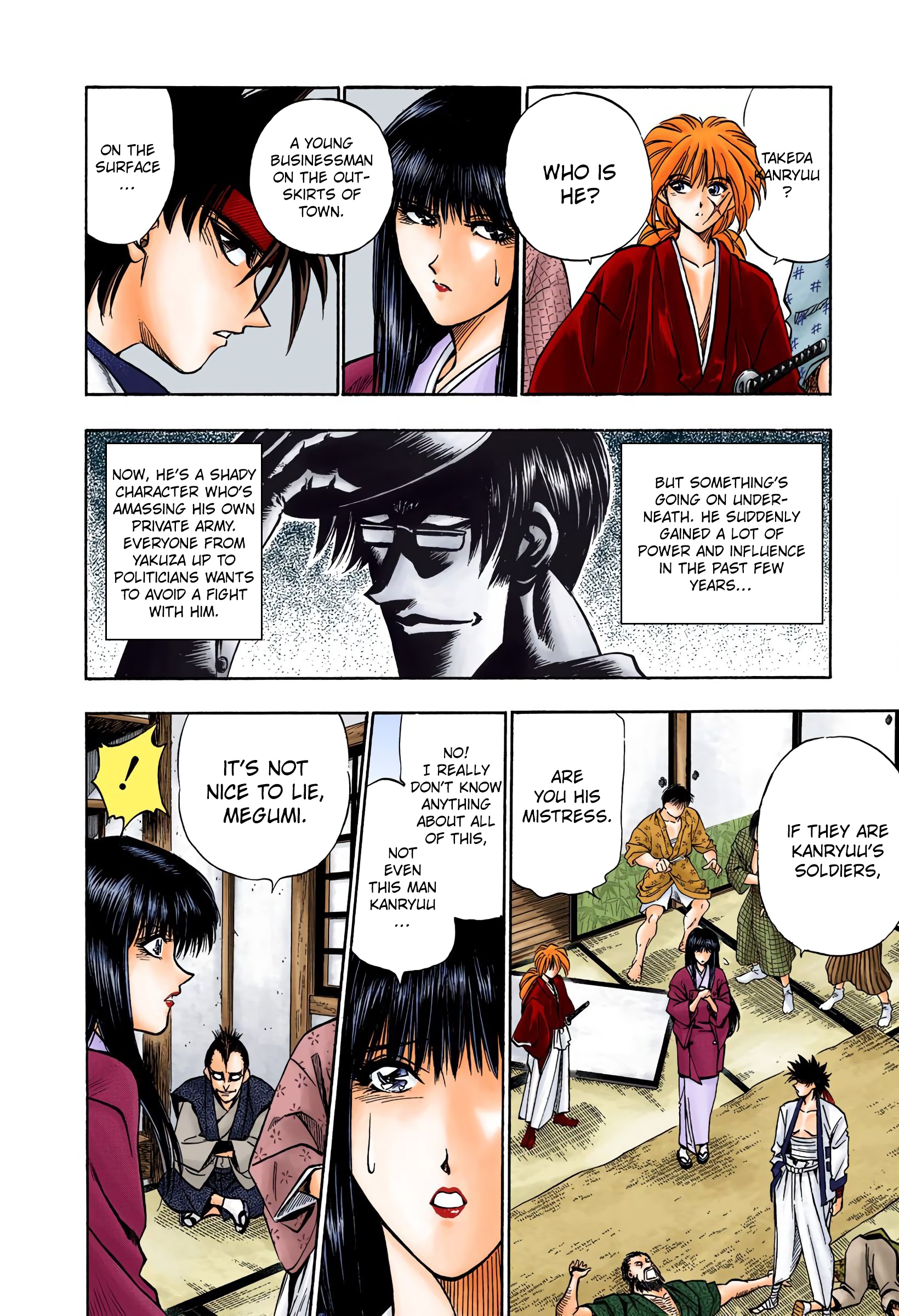 Rurouni Kenshin: Meiji Kenkaku Romantan - Digital Colored Comics - Vol.2 Chapter 15: A Runaway Beauty