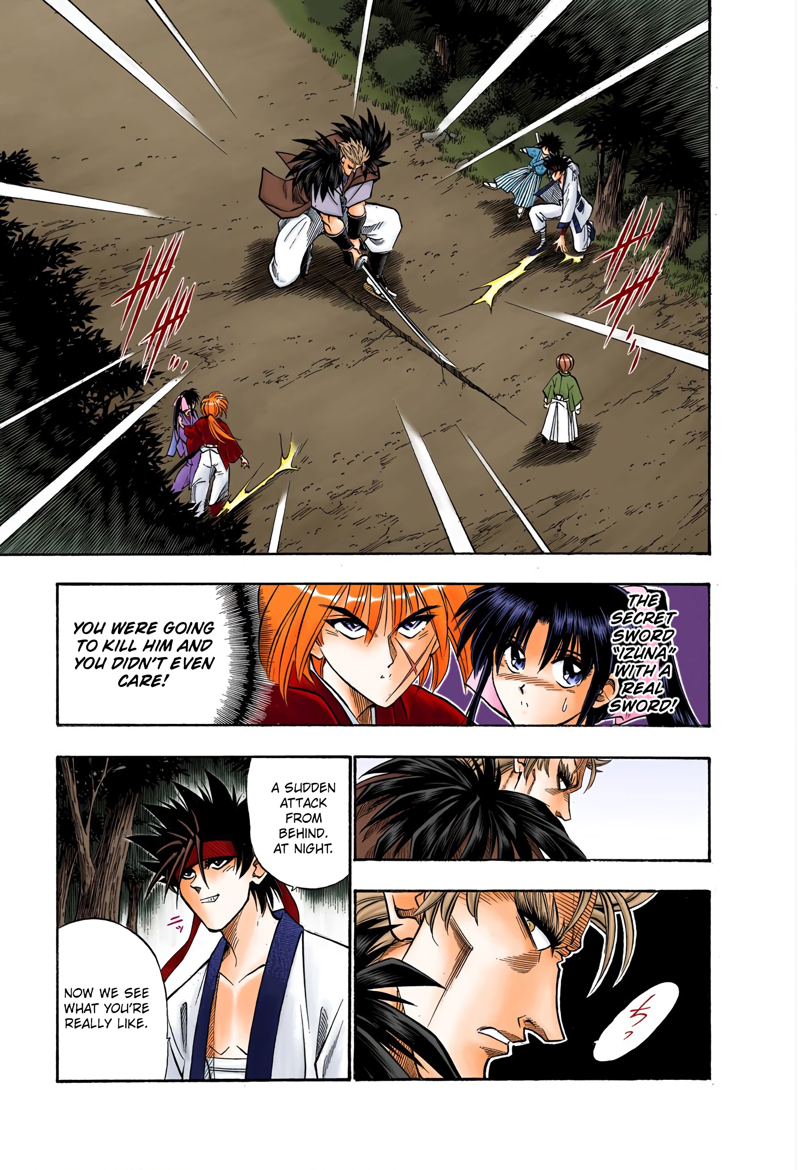 Rurouni Kenshin: Meiji Kenkaku Romantan - Digital Colored Comics - Vol.6 Chapter 41: Another Secret Sword