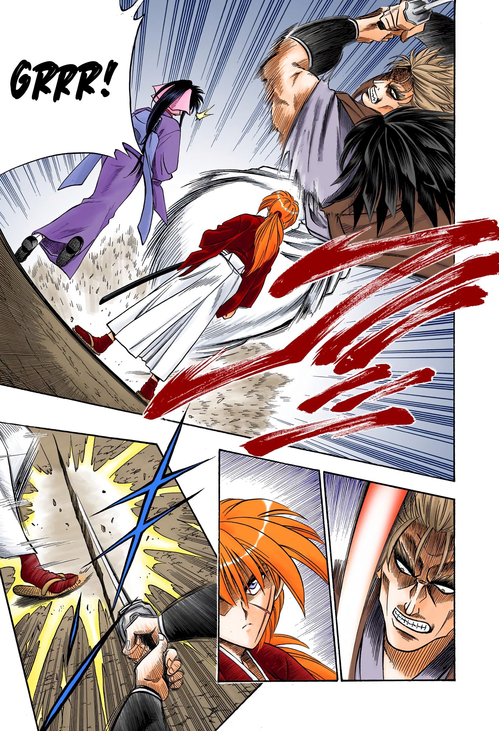 Rurouni Kenshin: Meiji Kenkaku Romantan - Digital Colored Comics - Vol.6 Chapter 41: Another Secret Sword