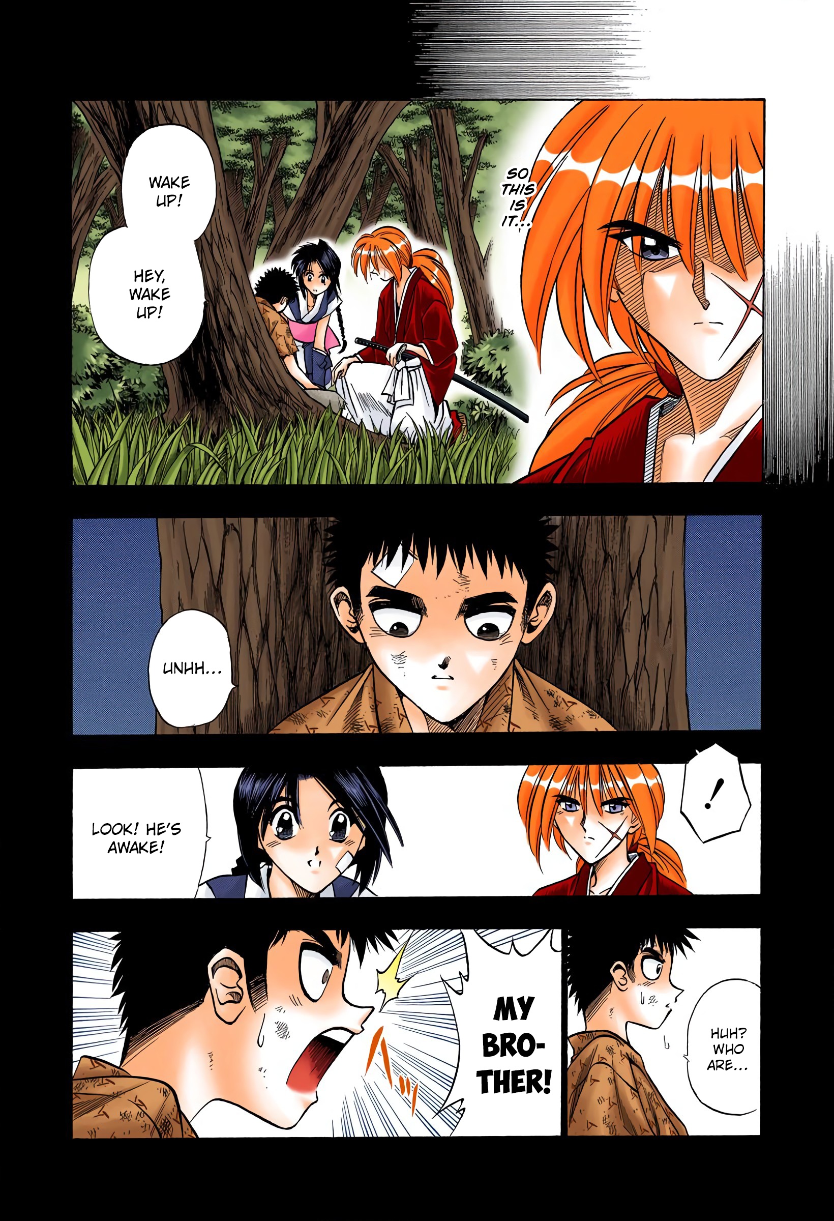 Rurouni Kenshin: Meiji Kenkaku Romantan - Digital Colored Comics - Vol.8 Chapter 66: An Abandoned Village