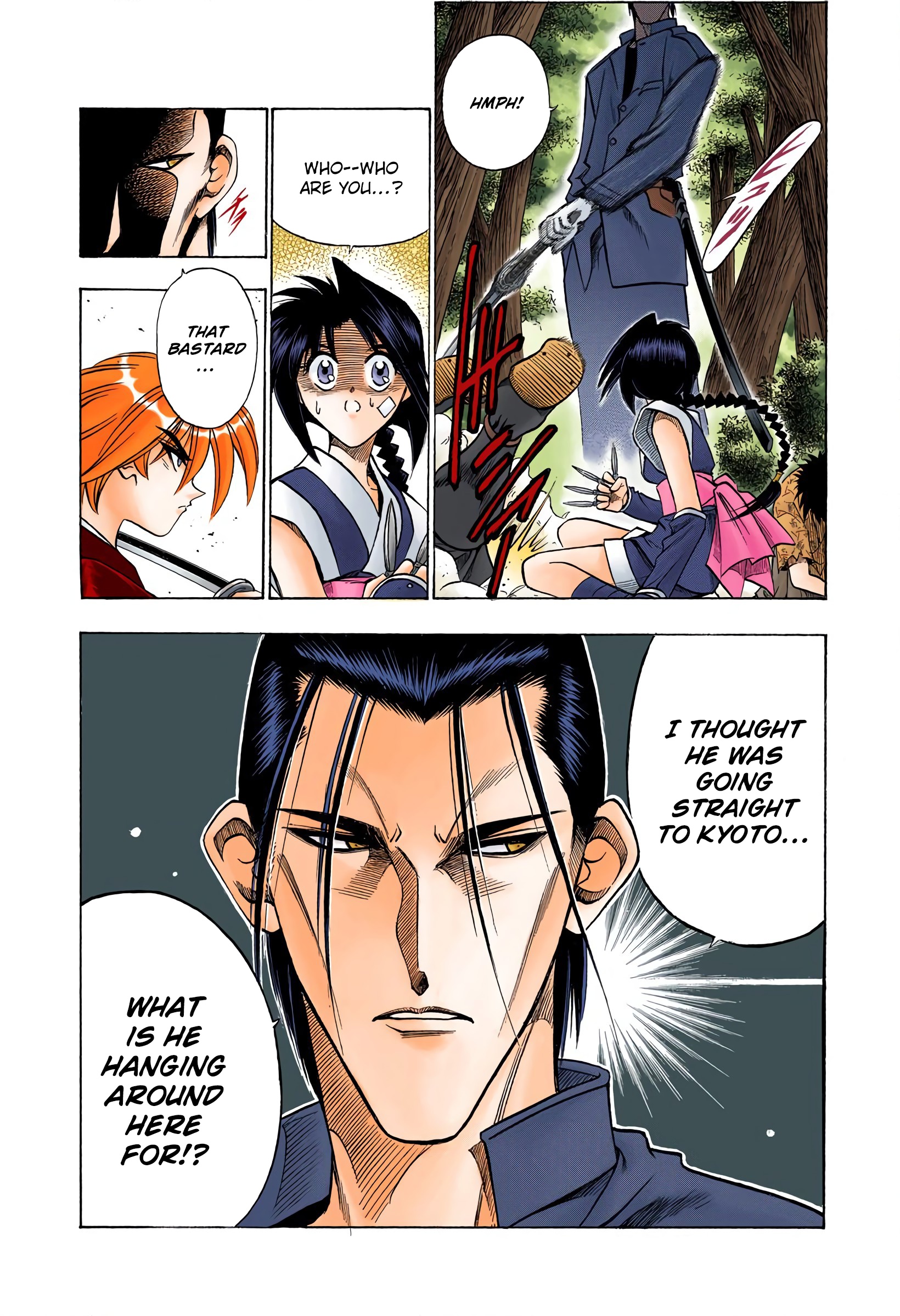 Rurouni Kenshin: Meiji Kenkaku Romantan - Digital Colored Comics - Vol.8 Chapter 66: An Abandoned Village