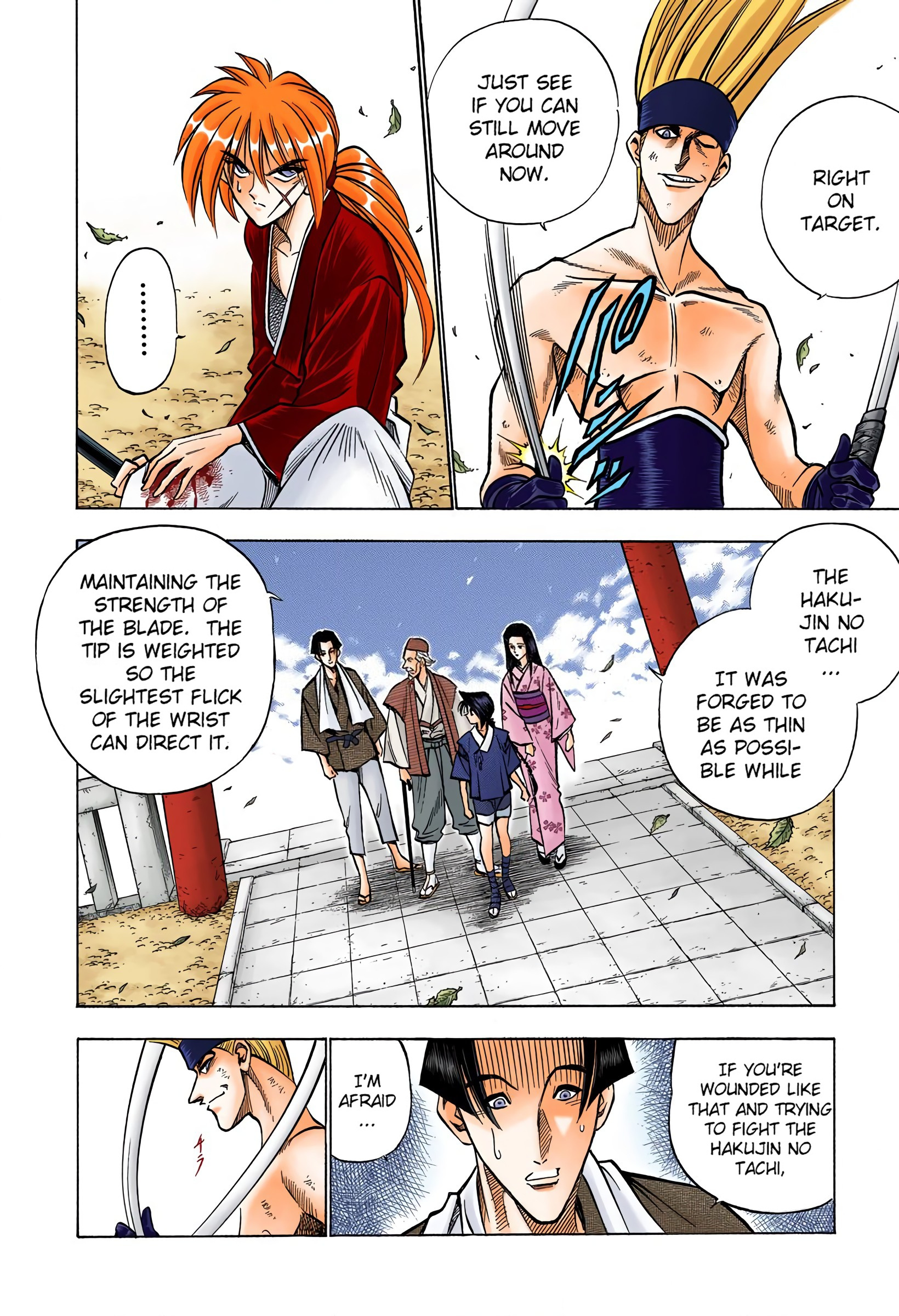 Rurouni Kenshin: Meiji Kenkaku Romantan - Digital Colored Comics - Vol.10 Chapter 79: The Thin-Bladed Katana