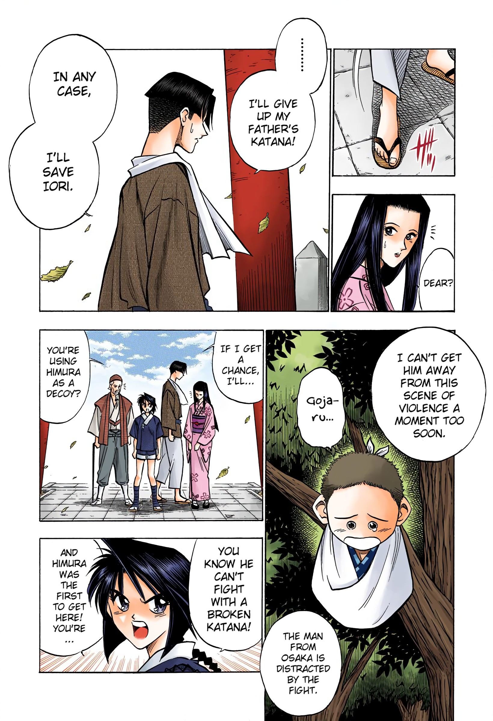 Rurouni Kenshin: Meiji Kenkaku Romantan - Digital Colored Comics - Vol.10 Chapter 79: The Thin-Bladed Katana