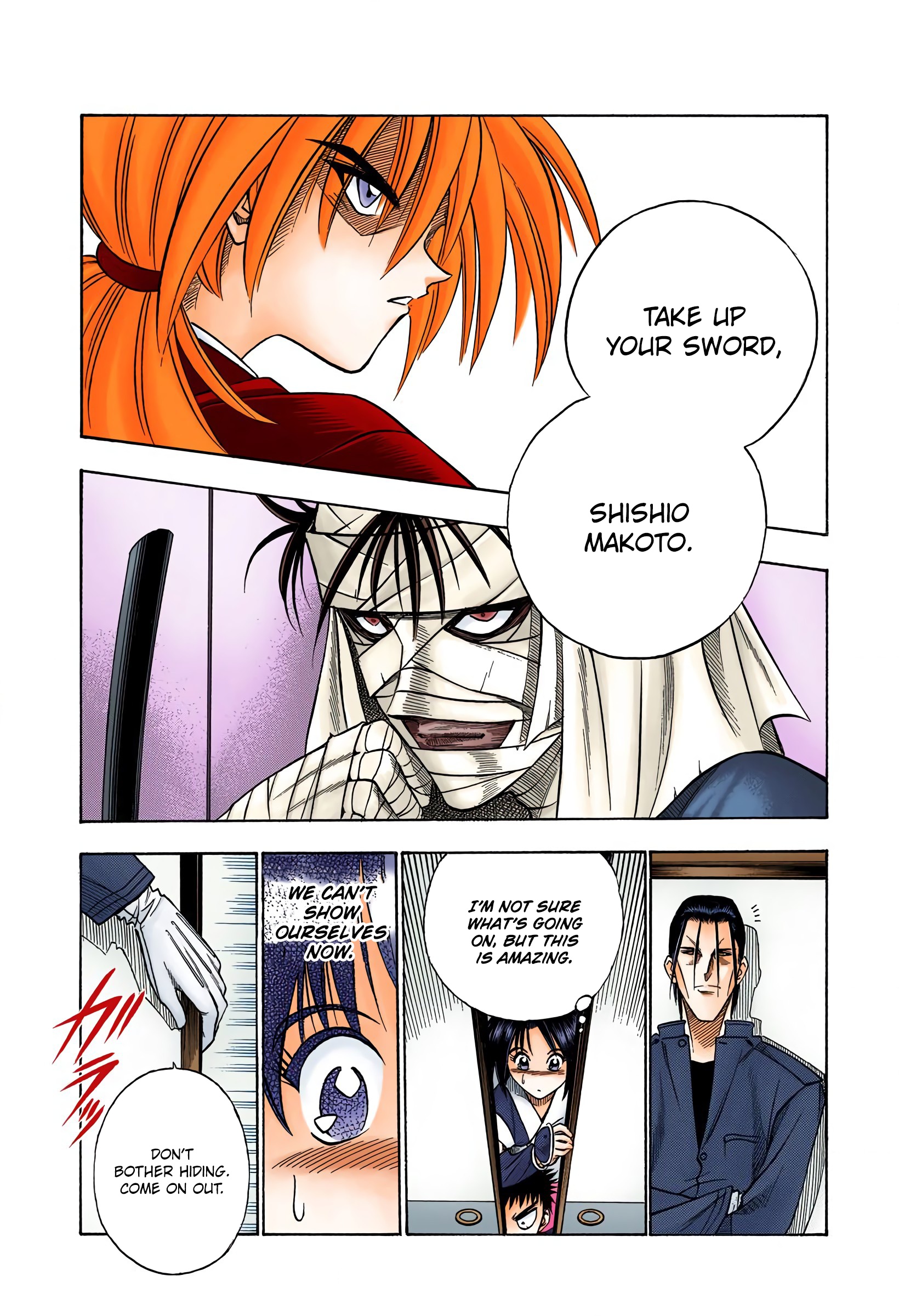 Rurouni Kenshin: Meiji Kenkaku Romantan - Digital Colored Comics - Vol.9 Chapter 70: Soujirou The Prodigy