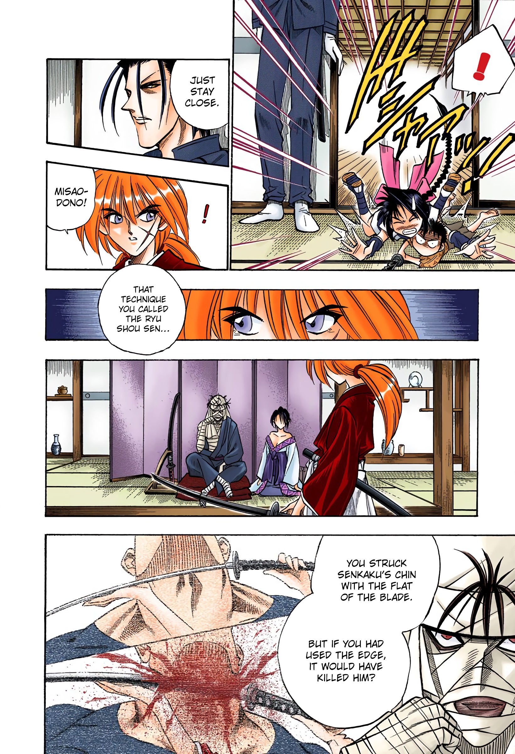 Rurouni Kenshin: Meiji Kenkaku Romantan - Digital Colored Comics - Vol.9 Chapter 70: Soujirou The Prodigy