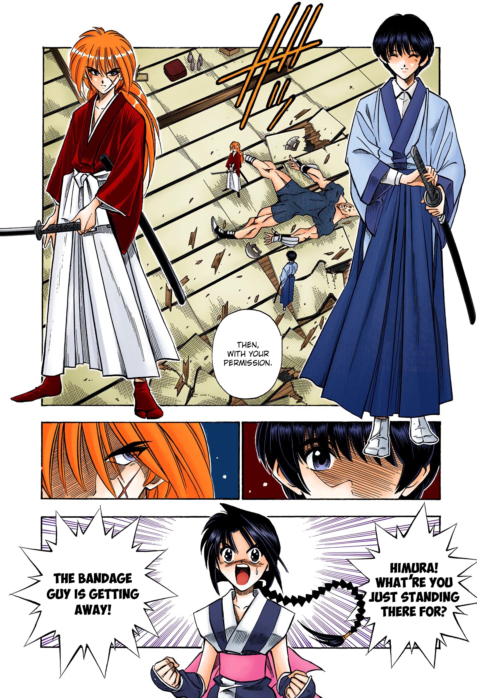 Rurouni Kenshin: Meiji Kenkaku Romantan - Digital Colored Comics - Vol.9 Chapter 70: Soujirou The Prodigy