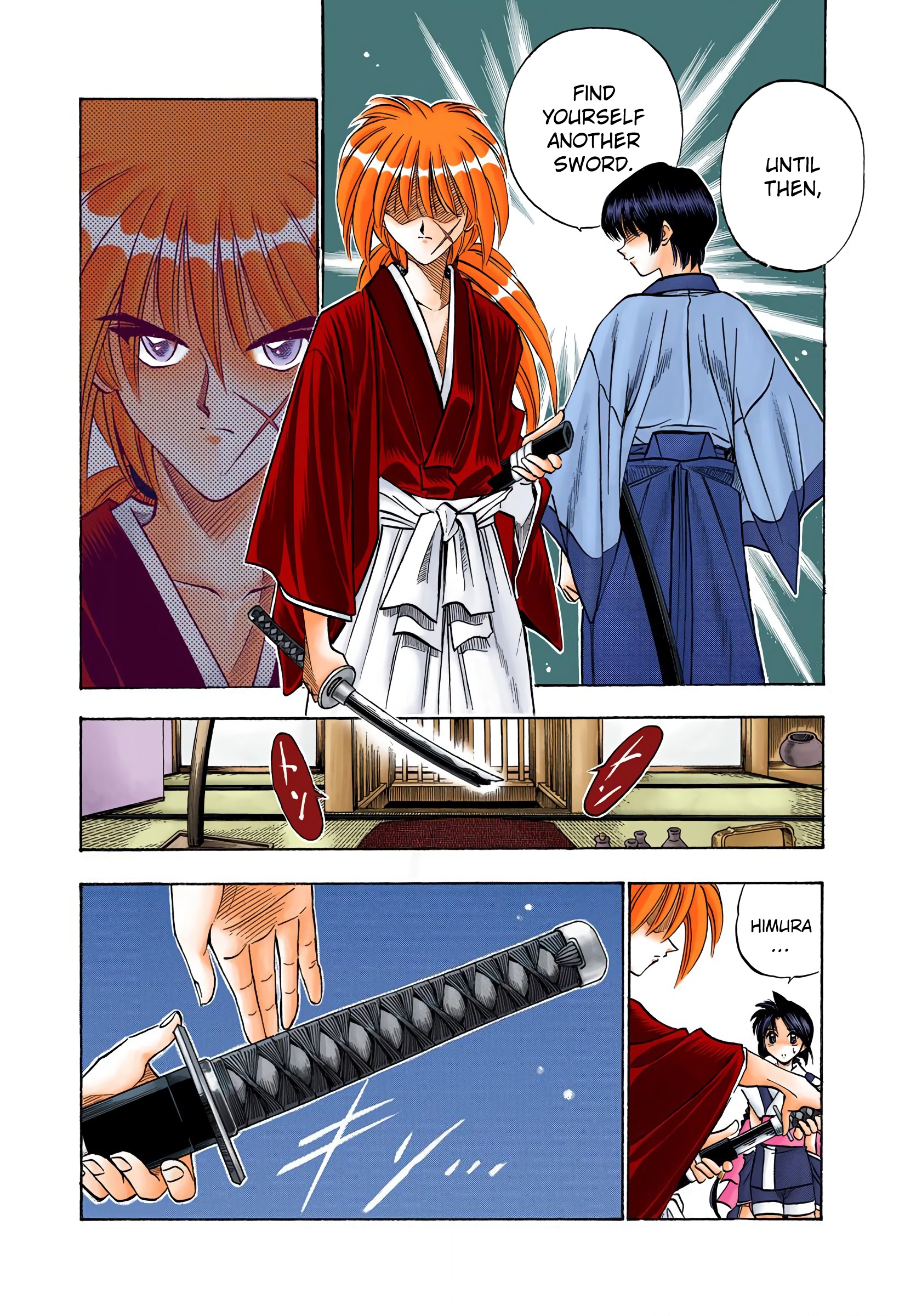 Rurouni Kenshin: Meiji Kenkaku Romantan - Digital Colored Comics - Vol.9 Chapter 70: Soujirou The Prodigy