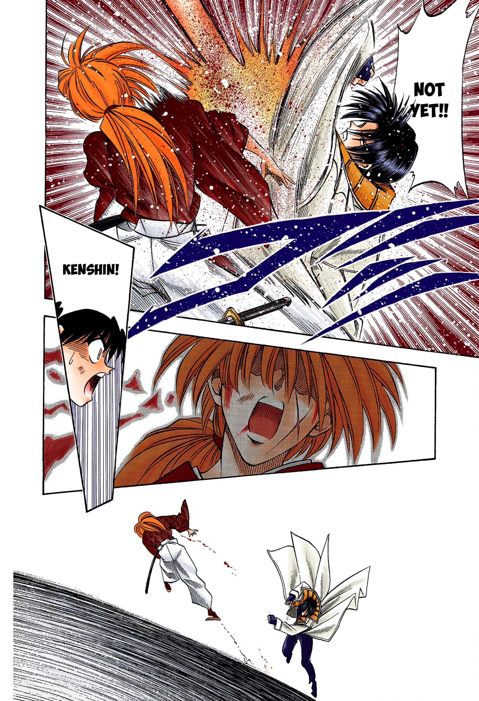 Rurouni Kenshin: Meiji Kenkaku Romantan - Digital Colored Comics - Vol.4 Chapter 28: The End Of A Duel To The Death