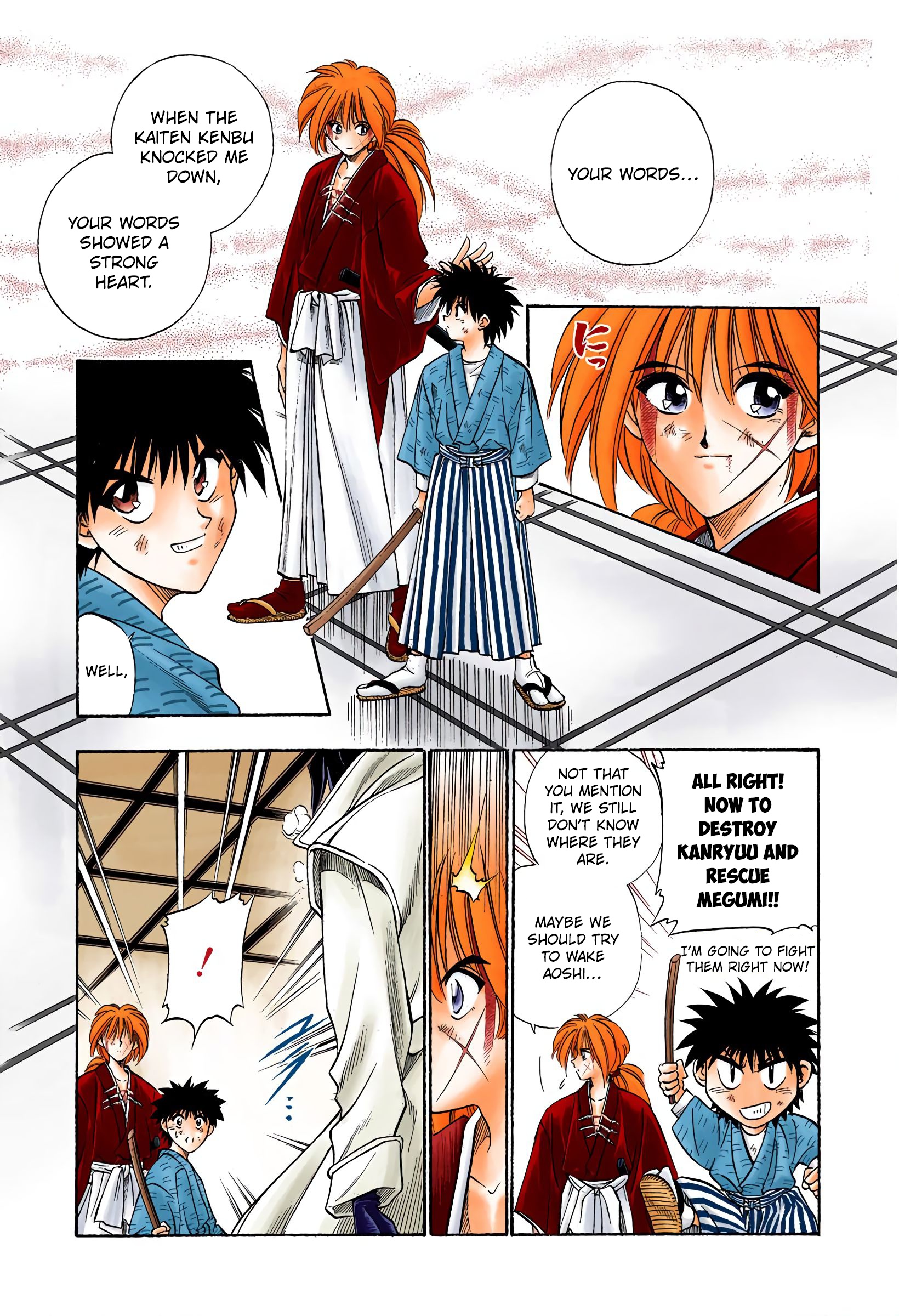 Rurouni Kenshin: Meiji Kenkaku Romantan - Digital Colored Comics - Vol.4 Chapter 28: The End Of A Duel To The Death