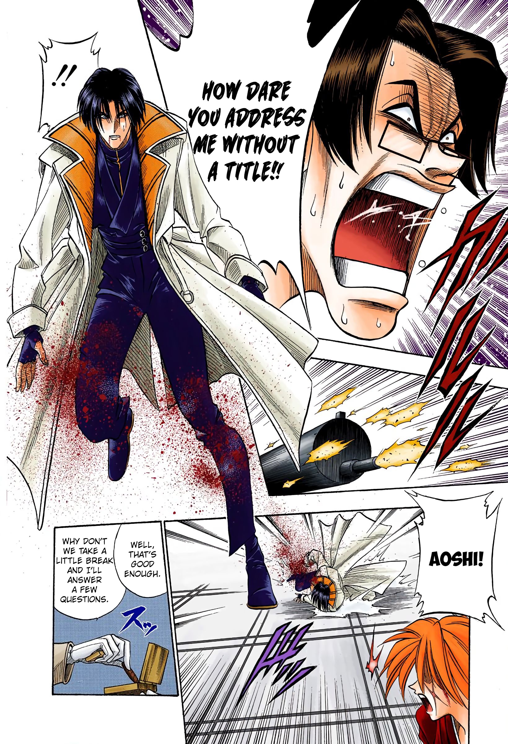 Rurouni Kenshin: Meiji Kenkaku Romantan - Digital Colored Comics - Vol.4 Chapter 28: The End Of A Duel To The Death