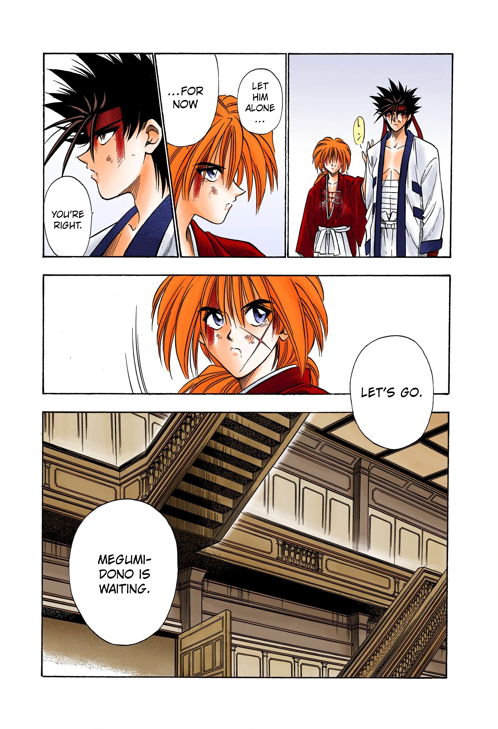 Rurouni Kenshin: Meiji Kenkaku Romantan - Digital Colored Comics - Vol.4 Chapter 28: The End Of A Duel To The Death