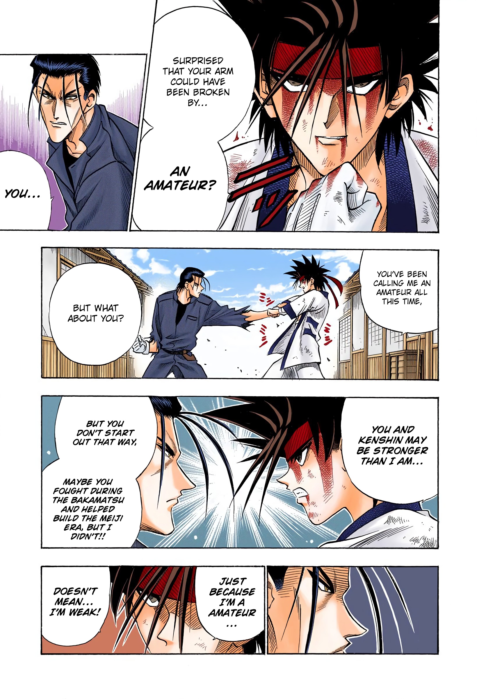 Rurouni Kenshin: Meiji Kenkaku Romantan - Digital Colored Comics - Vol.8 Chapter 59: To Kyoto (Part 002)