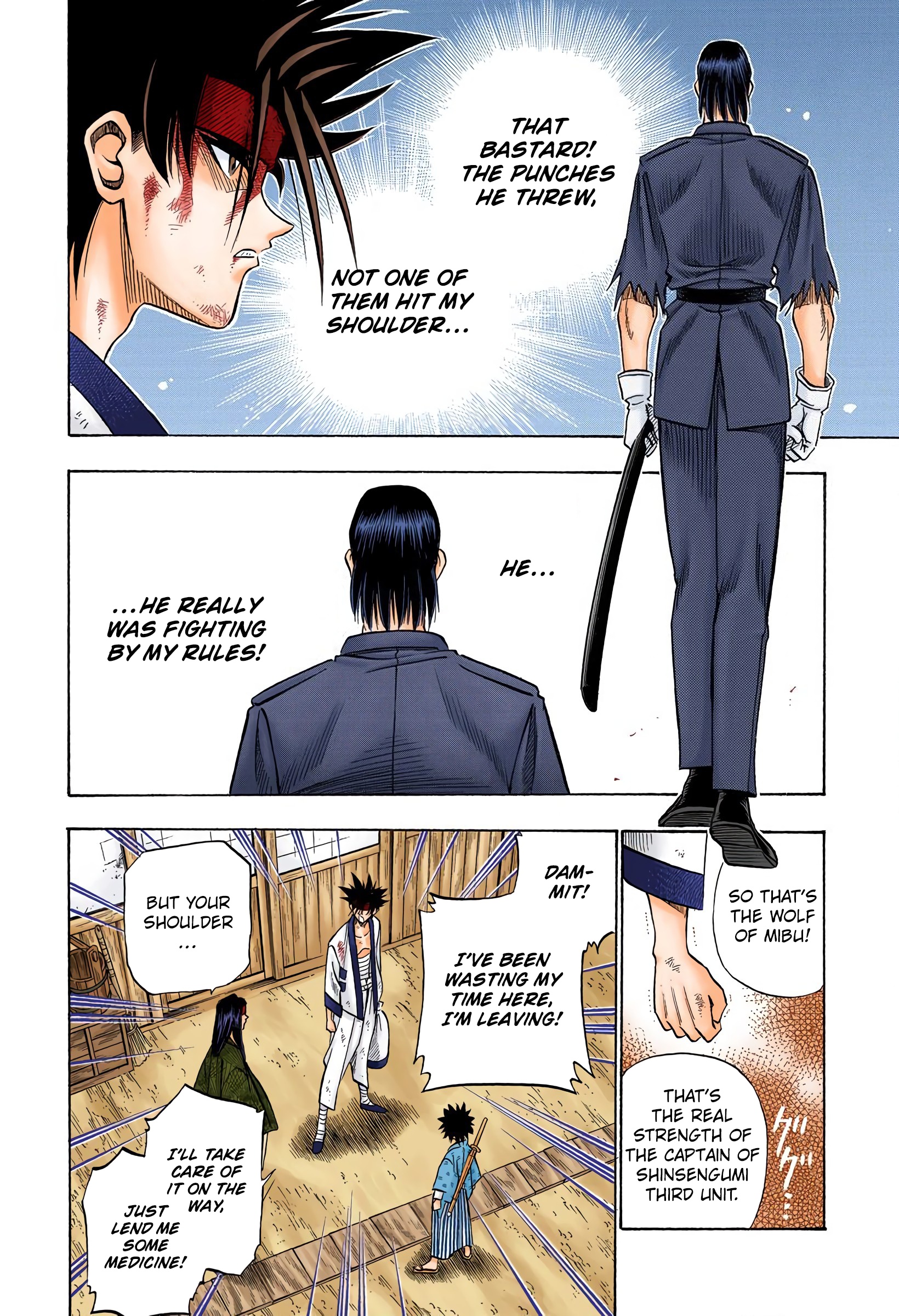 Rurouni Kenshin: Meiji Kenkaku Romantan - Digital Colored Comics - Vol.8 Chapter 59: To Kyoto (Part 002)