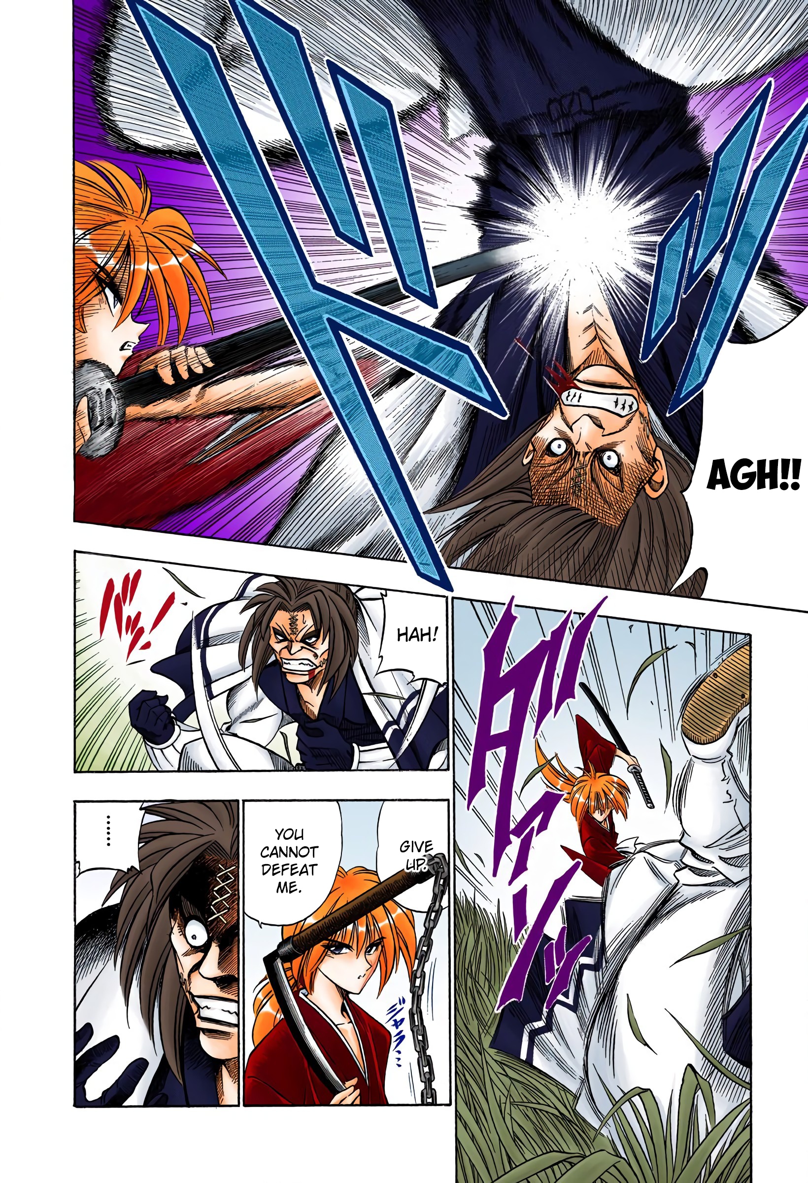 Rurouni Kenshin: Meiji Kenkaku Romantan - Digital Colored Comics - Vol.7 Chapter 51: Confrontation