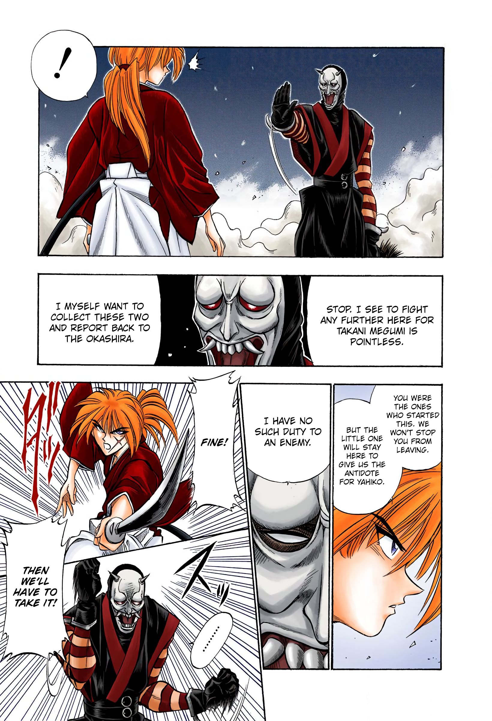 Rurouni Kenshin: Meiji Kenkaku Romantan - Digital Colored Comics - Vol.3 Chapter 19: A Girl From Aizu