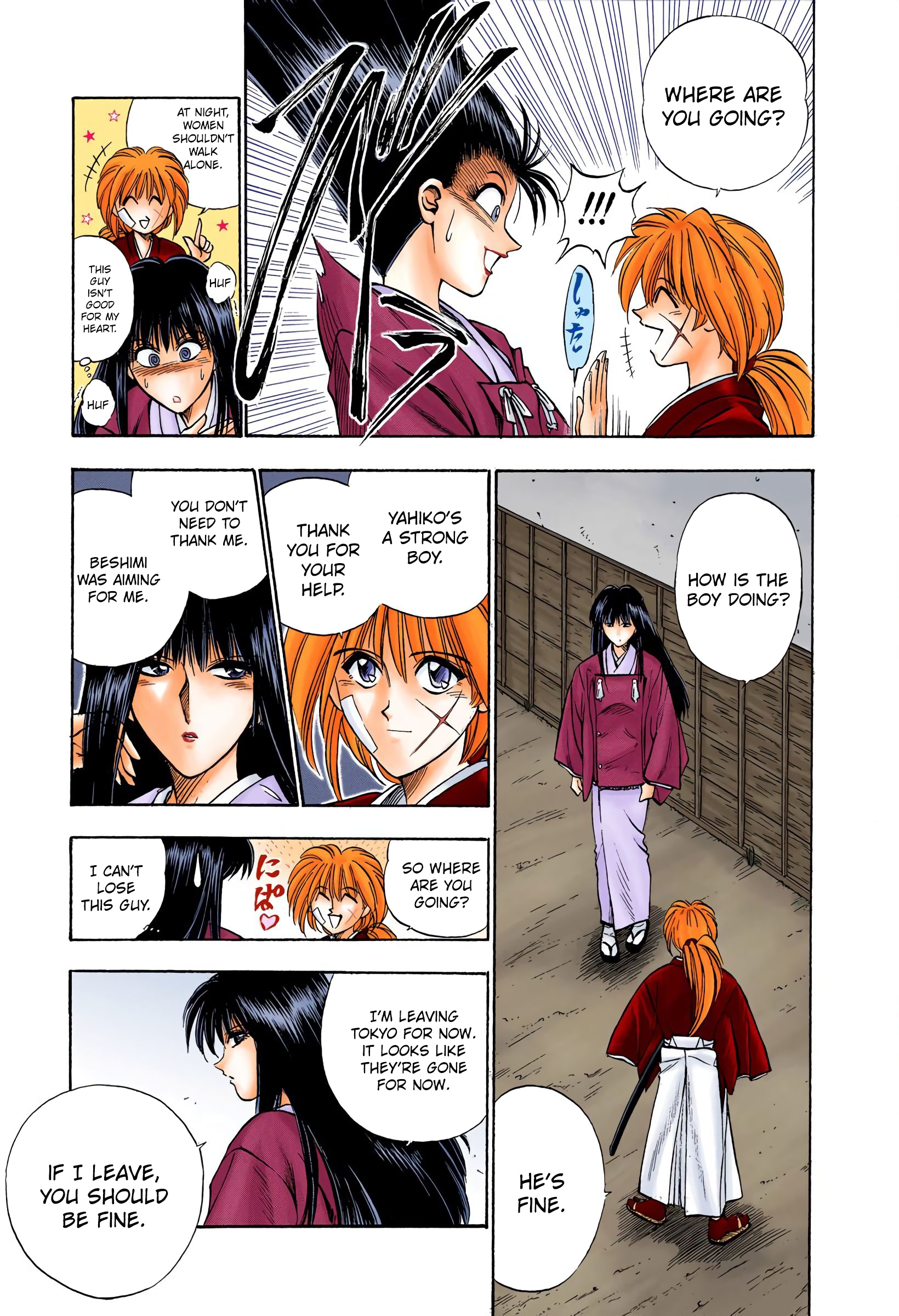 Rurouni Kenshin: Meiji Kenkaku Romantan - Digital Colored Comics - Vol.3 Chapter 19: A Girl From Aizu