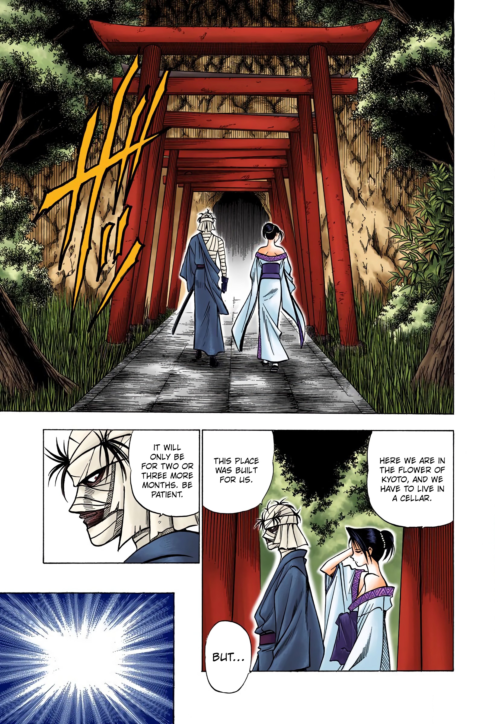 Rurouni Kenshin: Meiji Kenkaku Romantan - Digital Colored Comics - Vol.10 Chapter 76: The Juppongatana Acts