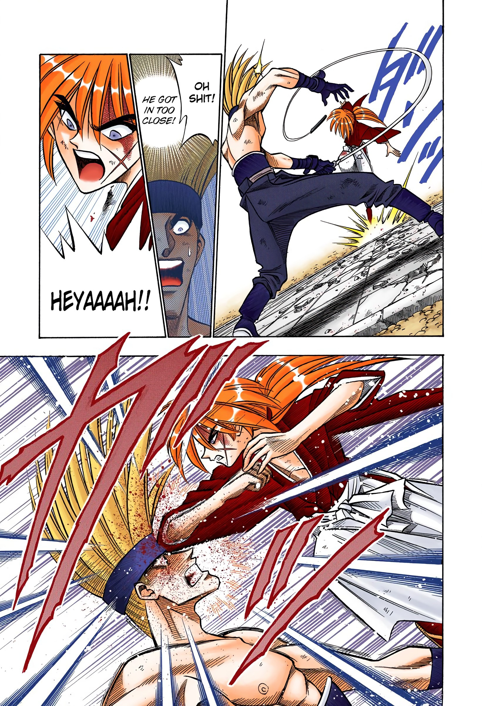 Rurouni Kenshin: Meiji Kenkaku Romantan - Digital Colored Comics - Vol.10 Chapter 80: The Katana Forbidden To Draw