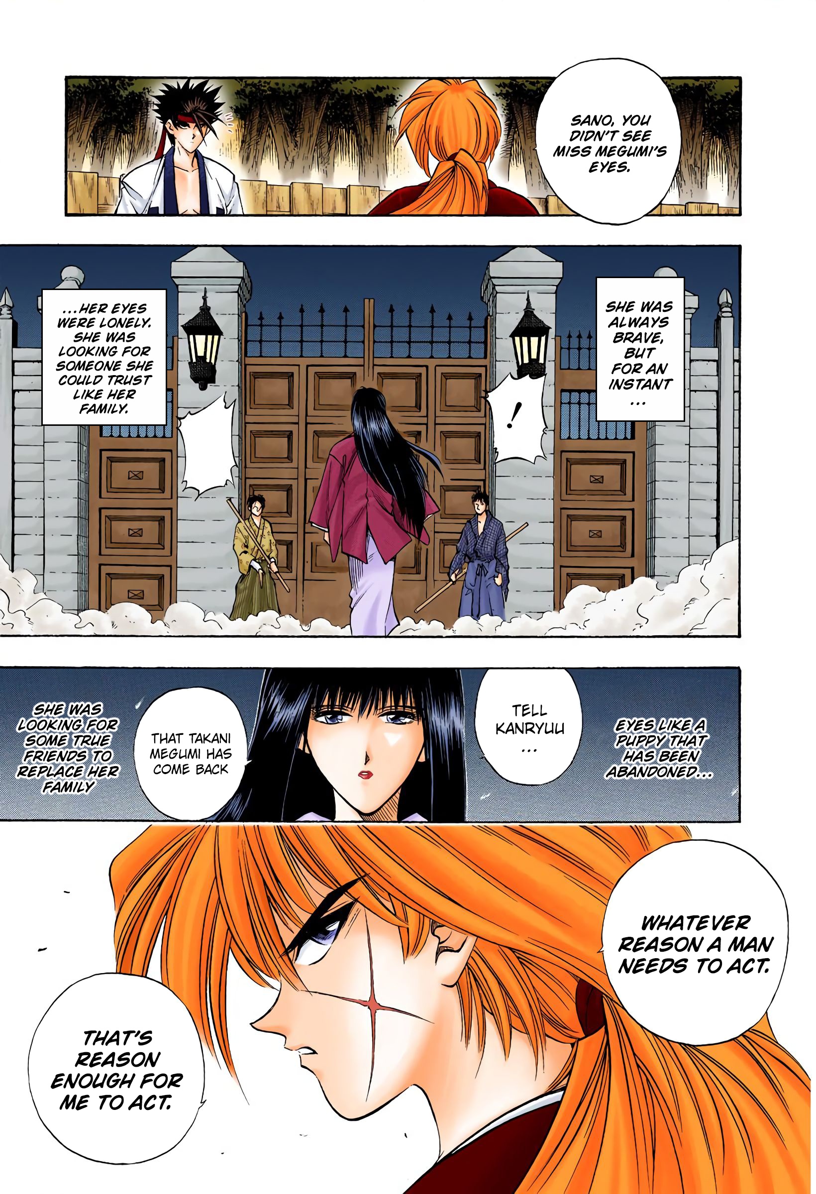 Rurouni Kenshin: Meiji Kenkaku Romantan - Digital Colored Comics - Vol.3 Chapter 20: A Reason To Act