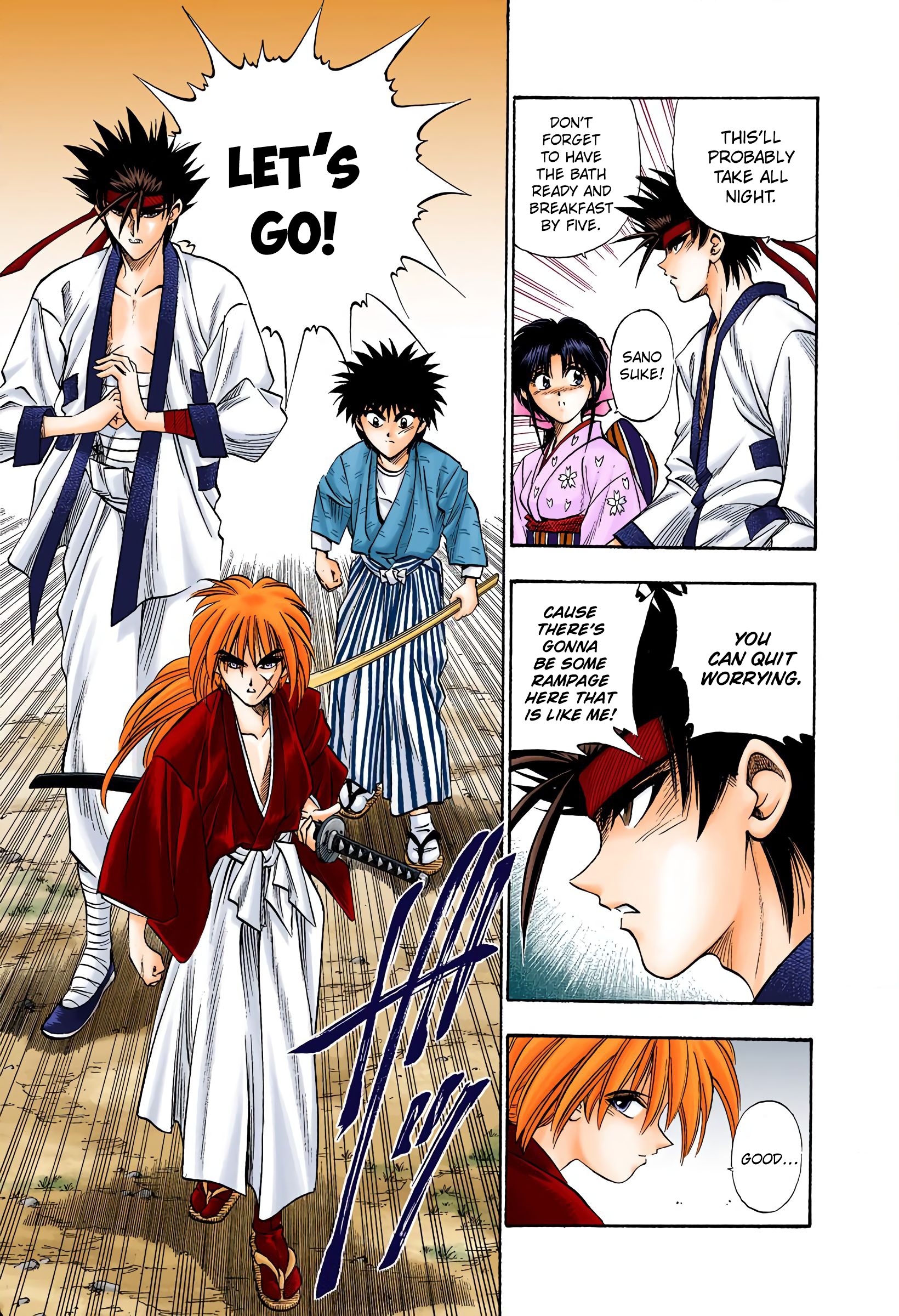 Rurouni Kenshin: Meiji Kenkaku Romantan - Digital Colored Comics - Vol.3 Chapter 20: A Reason To Act