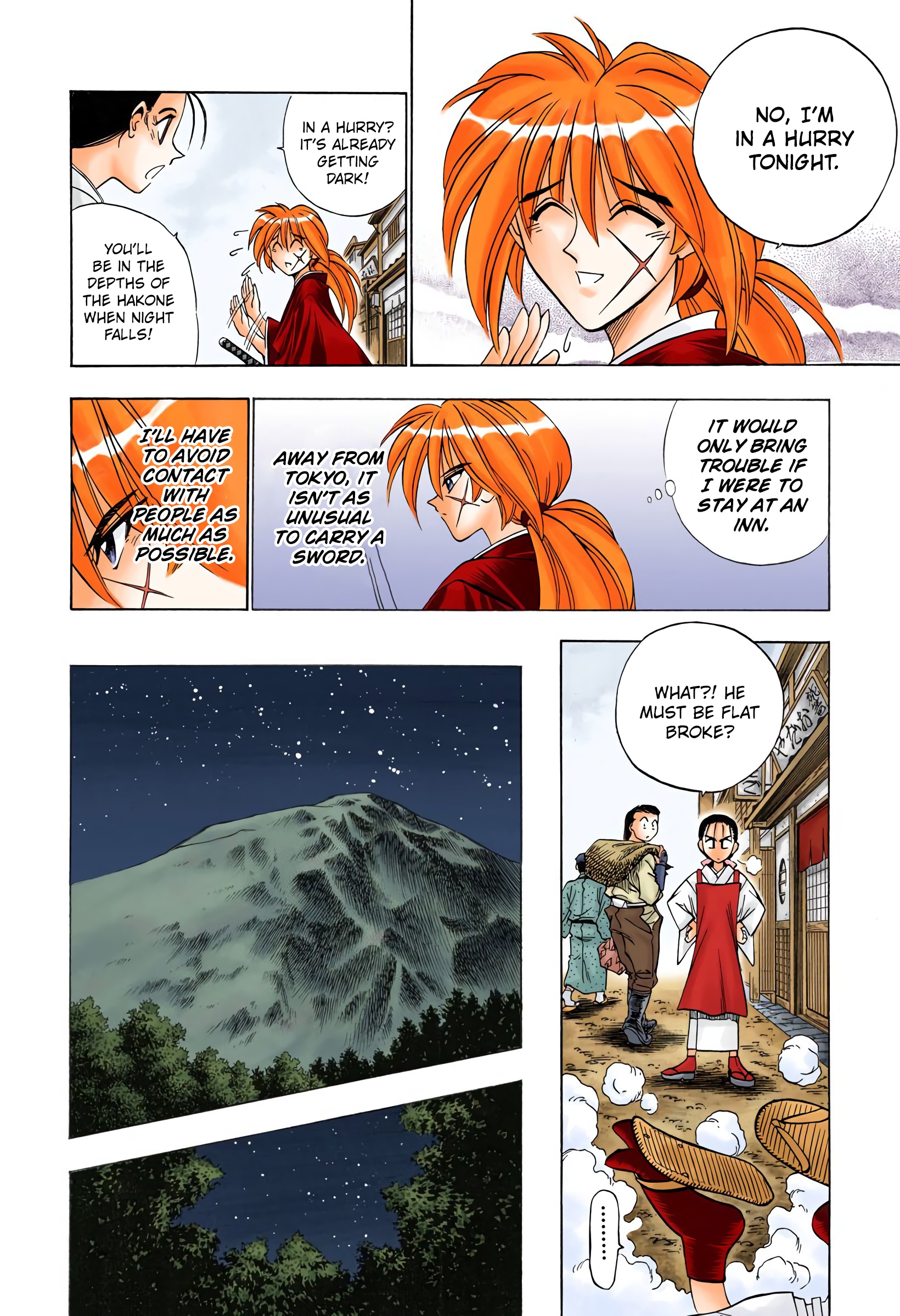 Rurouni Kenshin: Meiji Kenkaku Romantan - Digital Colored Comics - Vol.8 Chapter 62: On The Meiji Toukai Way