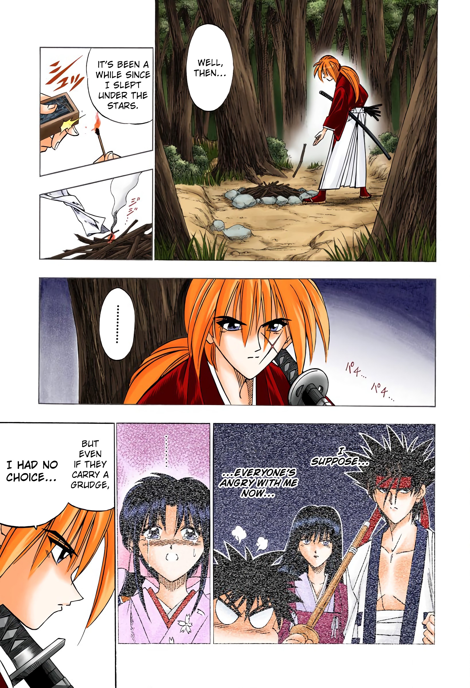 Rurouni Kenshin: Meiji Kenkaku Romantan - Digital Colored Comics - Vol.8 Chapter 62: On The Meiji Toukai Way