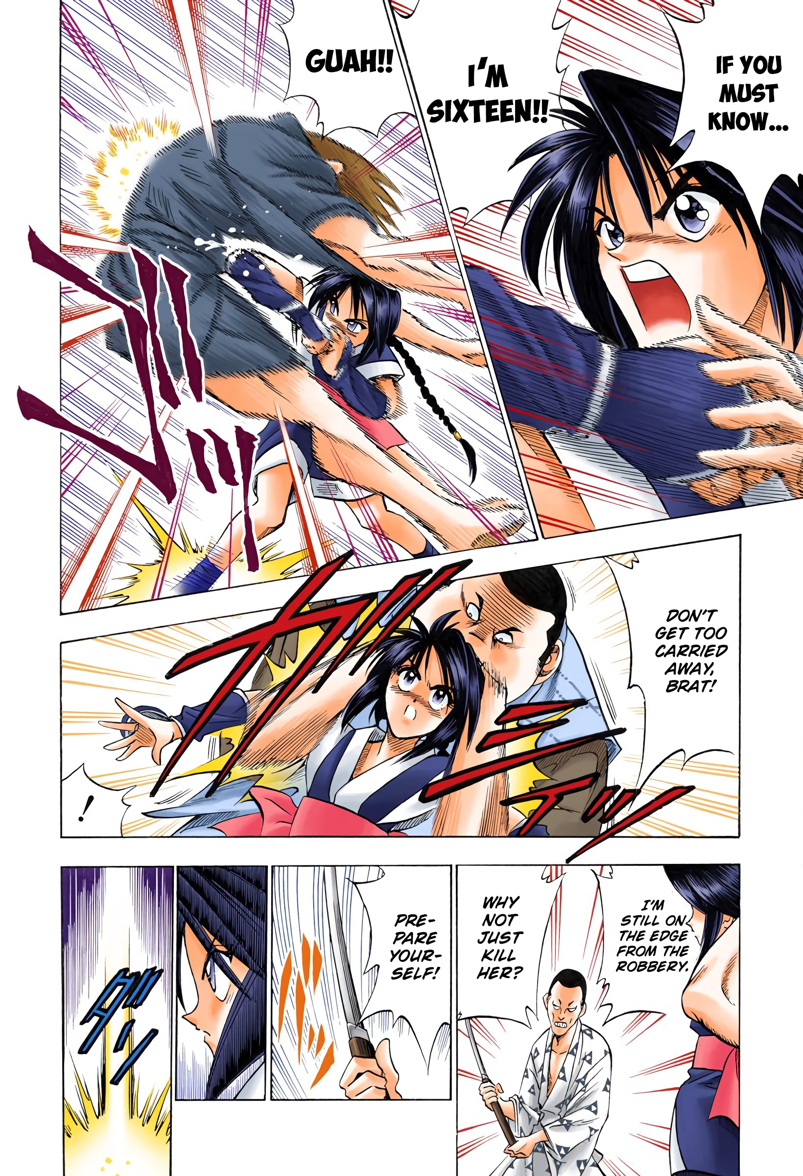 Rurouni Kenshin: Meiji Kenkaku Romantan - Digital Colored Comics - Vol.8 Chapter 62: On The Meiji Toukai Way