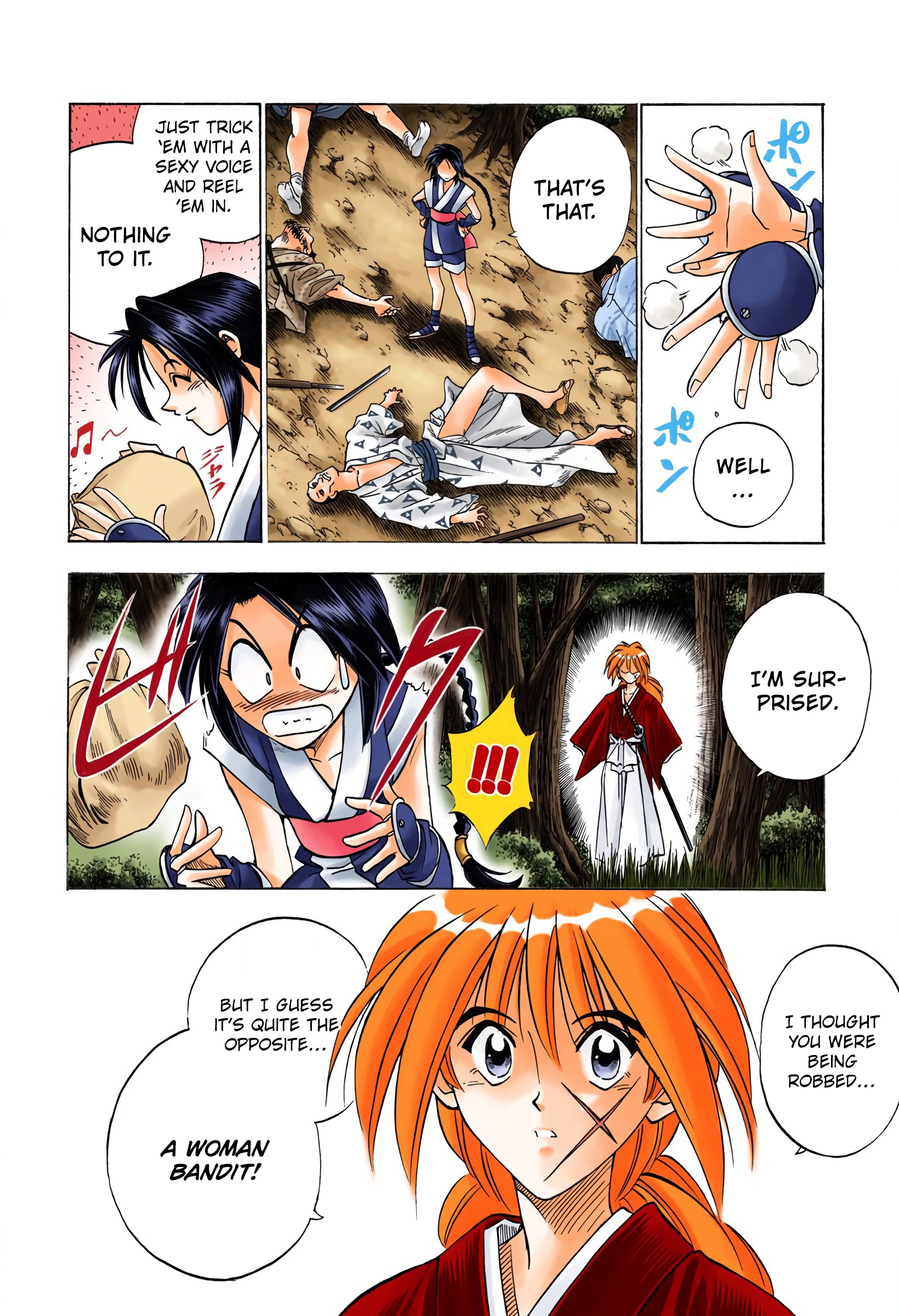 Rurouni Kenshin: Meiji Kenkaku Romantan - Digital Colored Comics - Vol.8 Chapter 62: On The Meiji Toukai Way