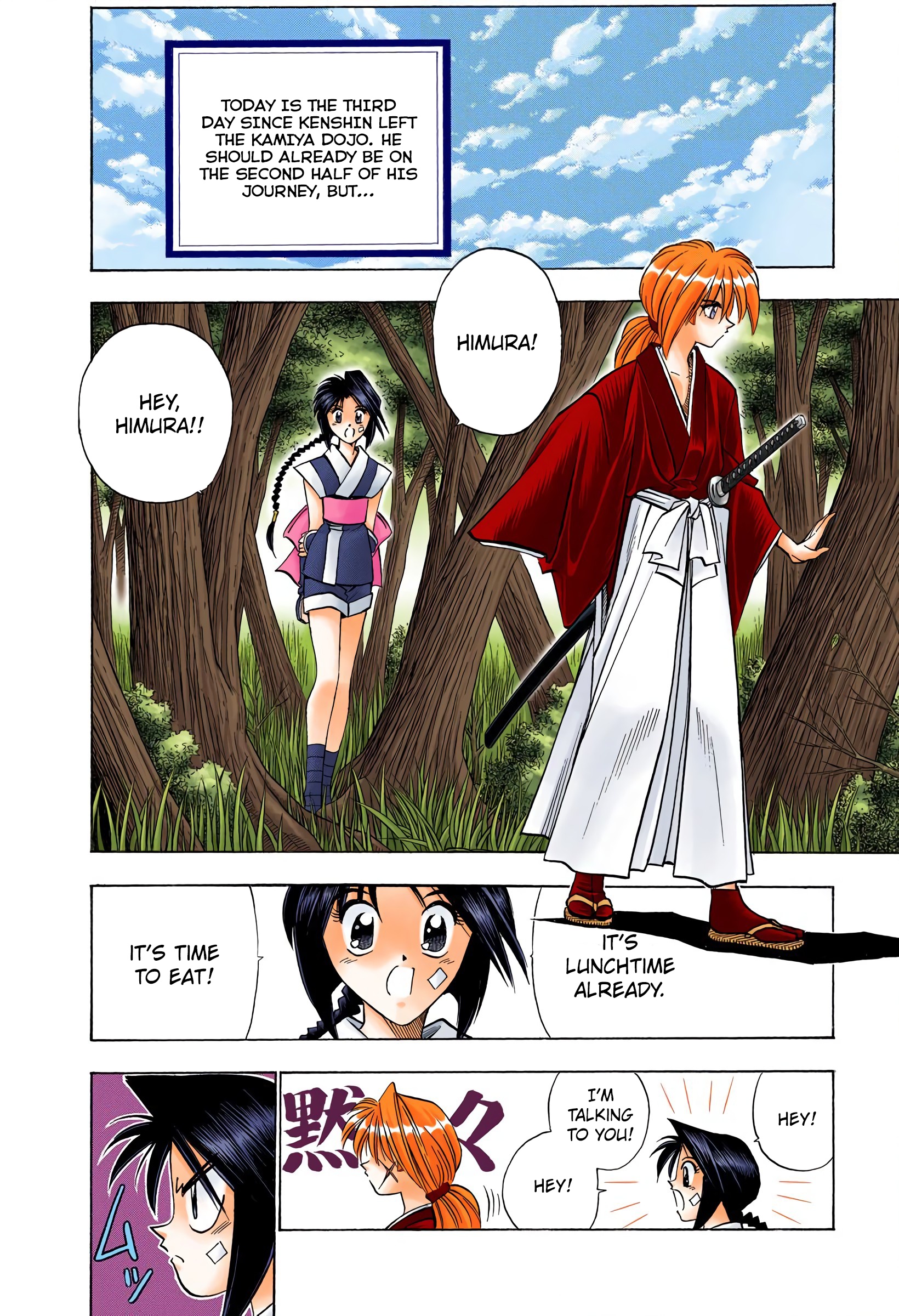 Rurouni Kenshin: Meiji Kenkaku Romantan - Digital Colored Comics - Vol.8 Chapter 65: Each On Their Own Way