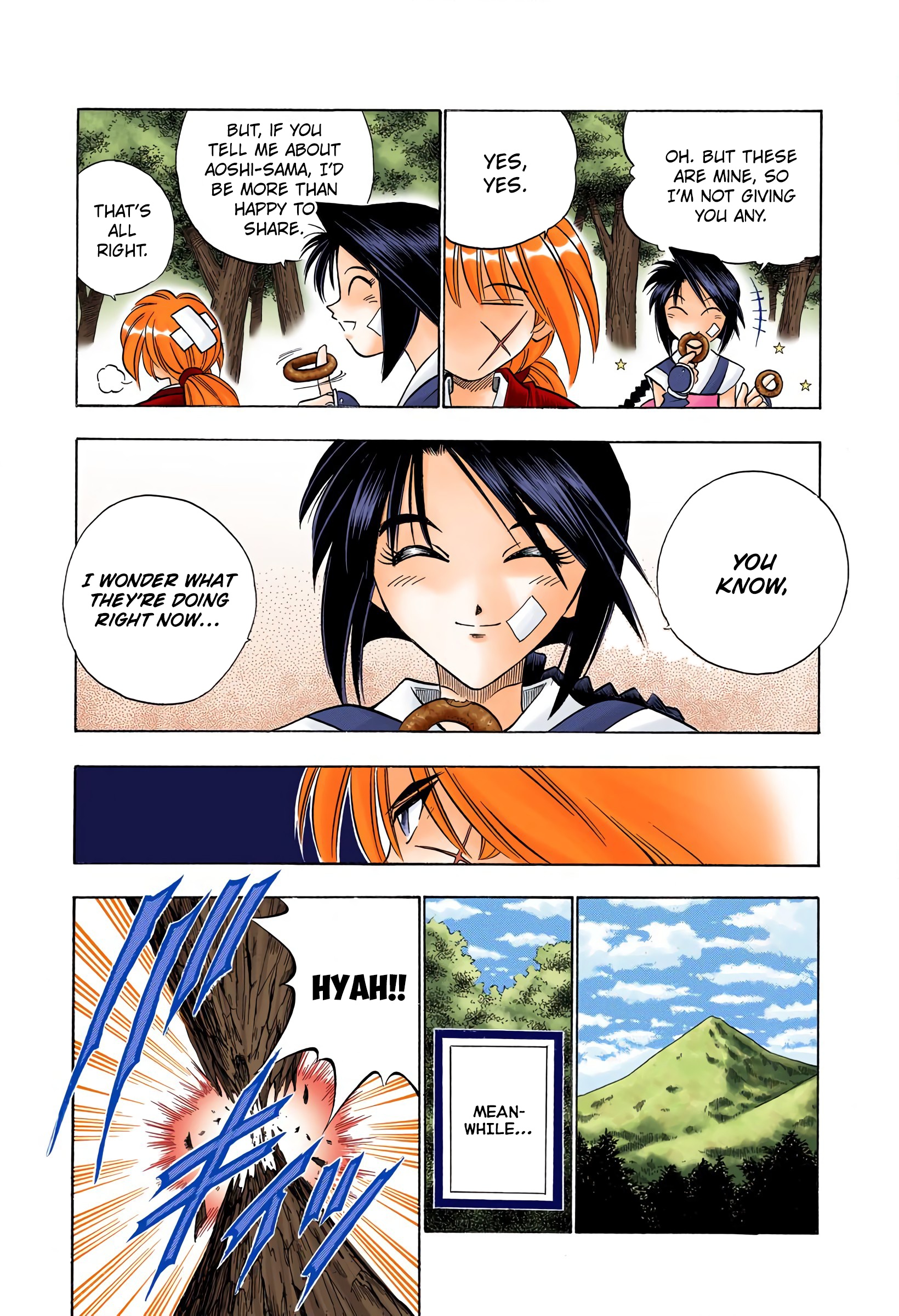 Rurouni Kenshin: Meiji Kenkaku Romantan - Digital Colored Comics - Vol.8 Chapter 65: Each On Their Own Way