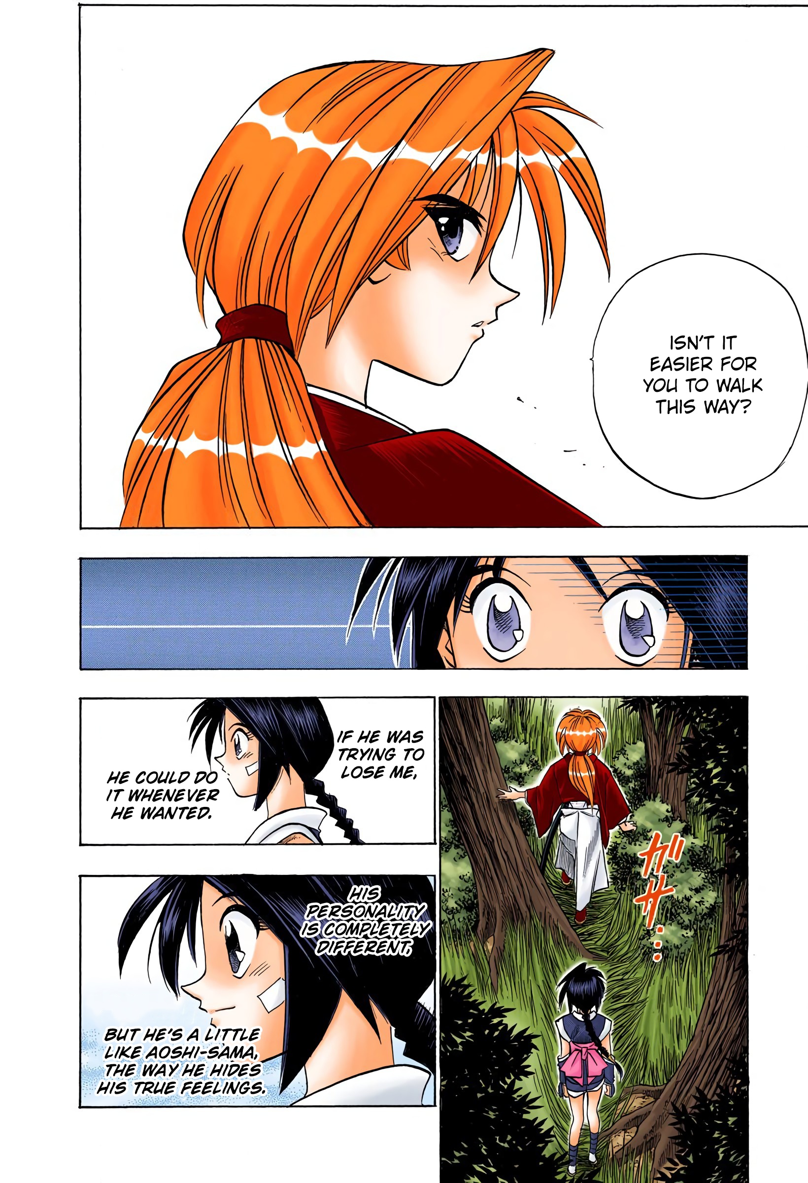 Rurouni Kenshin: Meiji Kenkaku Romantan - Digital Colored Comics - Vol.8 Chapter 65: Each On Their Own Way