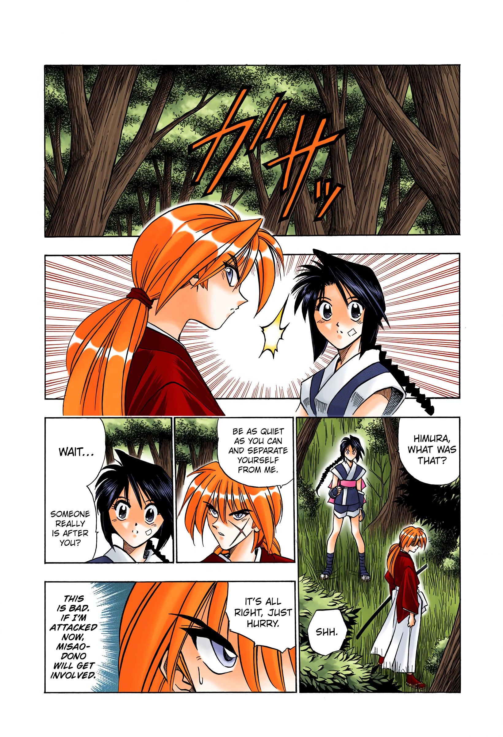 Rurouni Kenshin: Meiji Kenkaku Romantan - Digital Colored Comics - Vol.8 Chapter 65: Each On Their Own Way