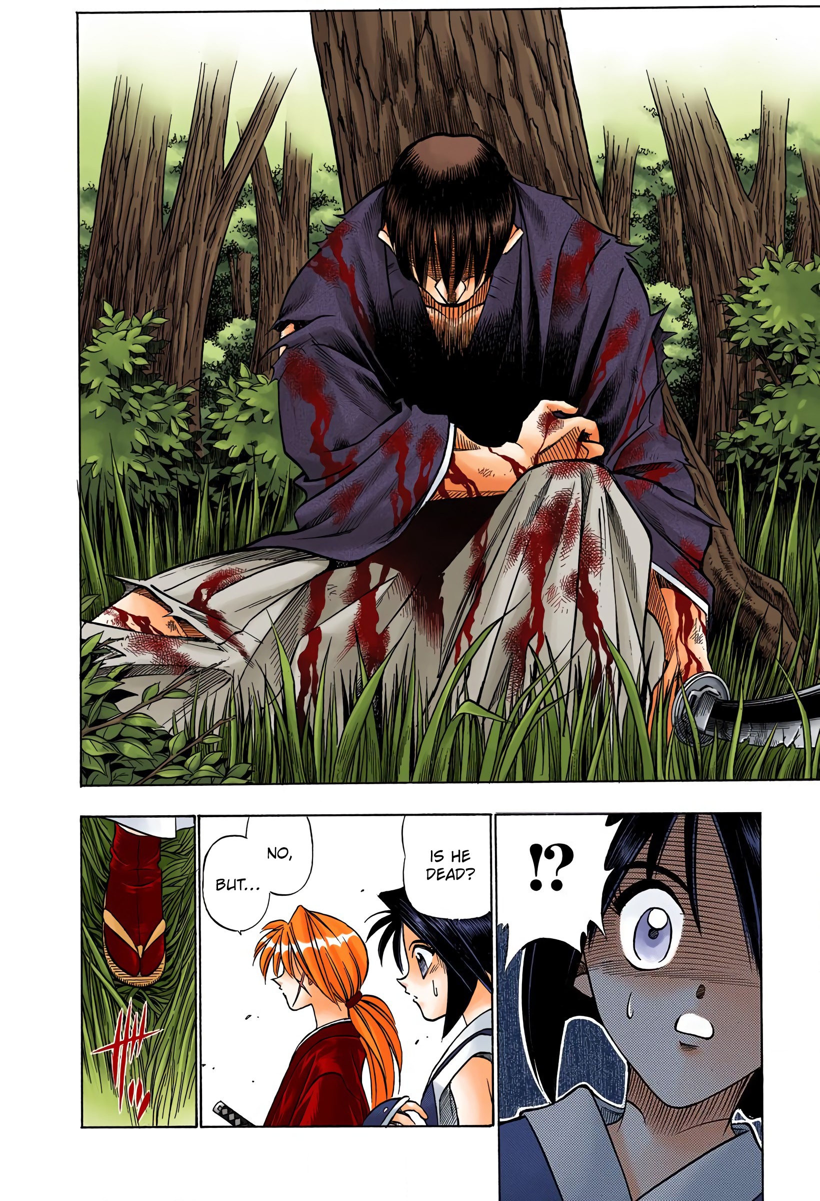 Rurouni Kenshin: Meiji Kenkaku Romantan - Digital Colored Comics - Vol.8 Chapter 65: Each On Their Own Way