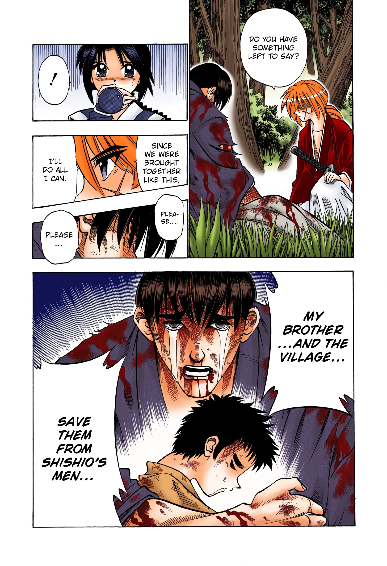 Rurouni Kenshin: Meiji Kenkaku Romantan - Digital Colored Comics - Vol.8 Chapter 65: Each On Their Own Way