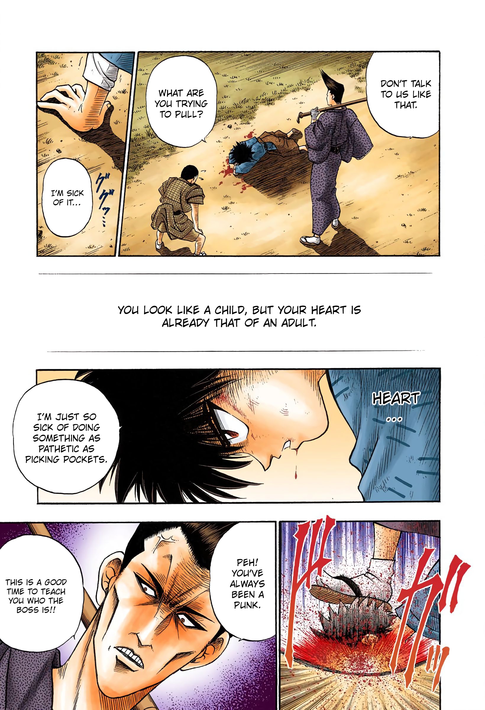 Rurouni Kenshin: Meiji Kenkaku Romantan - Digital Colored Comics - Vol.1 Chapter 3: Tokyo Samurai