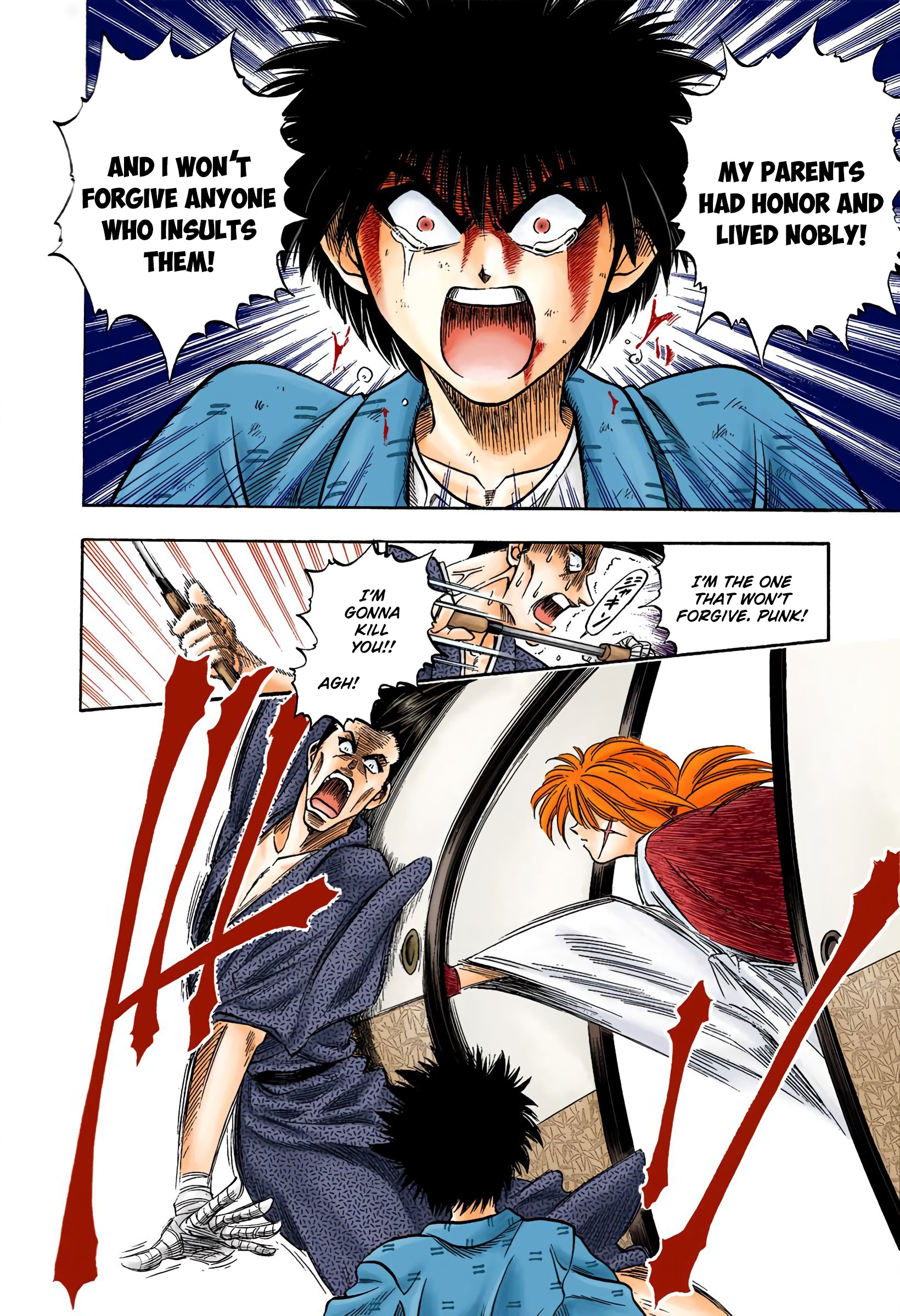 Rurouni Kenshin: Meiji Kenkaku Romantan - Digital Colored Comics - Vol.1 Chapter 3: Tokyo Samurai