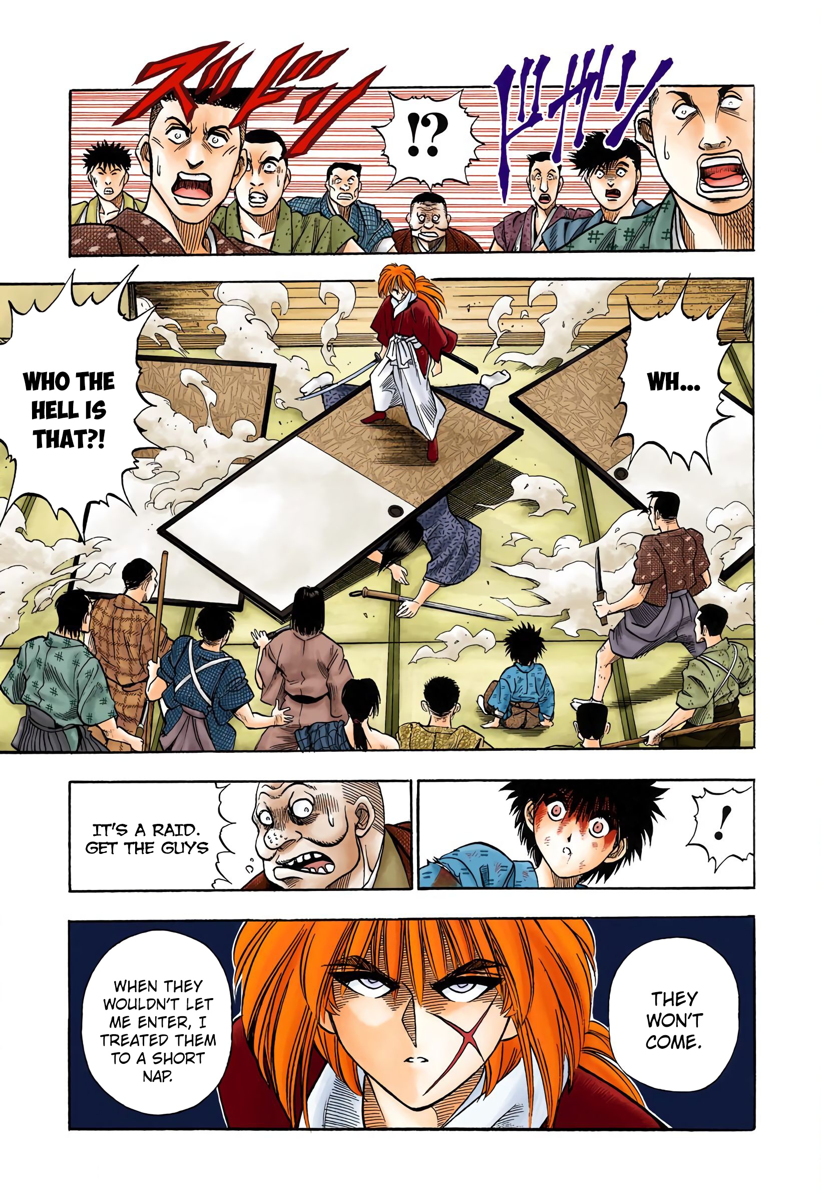 Rurouni Kenshin: Meiji Kenkaku Romantan - Digital Colored Comics - Vol.1 Chapter 3: Tokyo Samurai