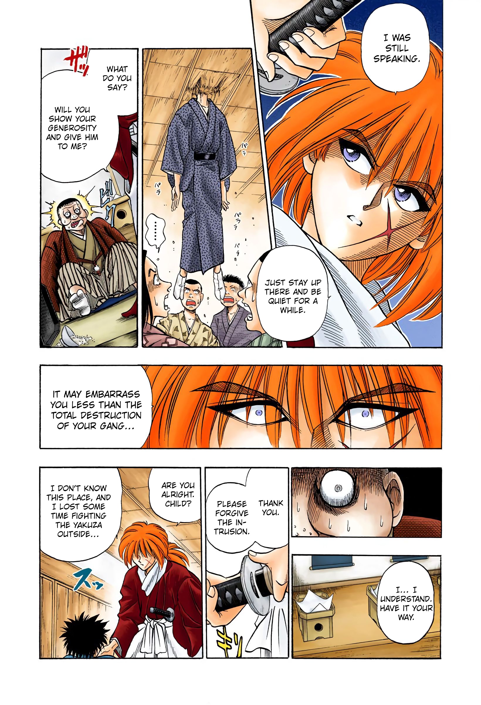 Rurouni Kenshin: Meiji Kenkaku Romantan - Digital Colored Comics - Vol.1 Chapter 3: Tokyo Samurai