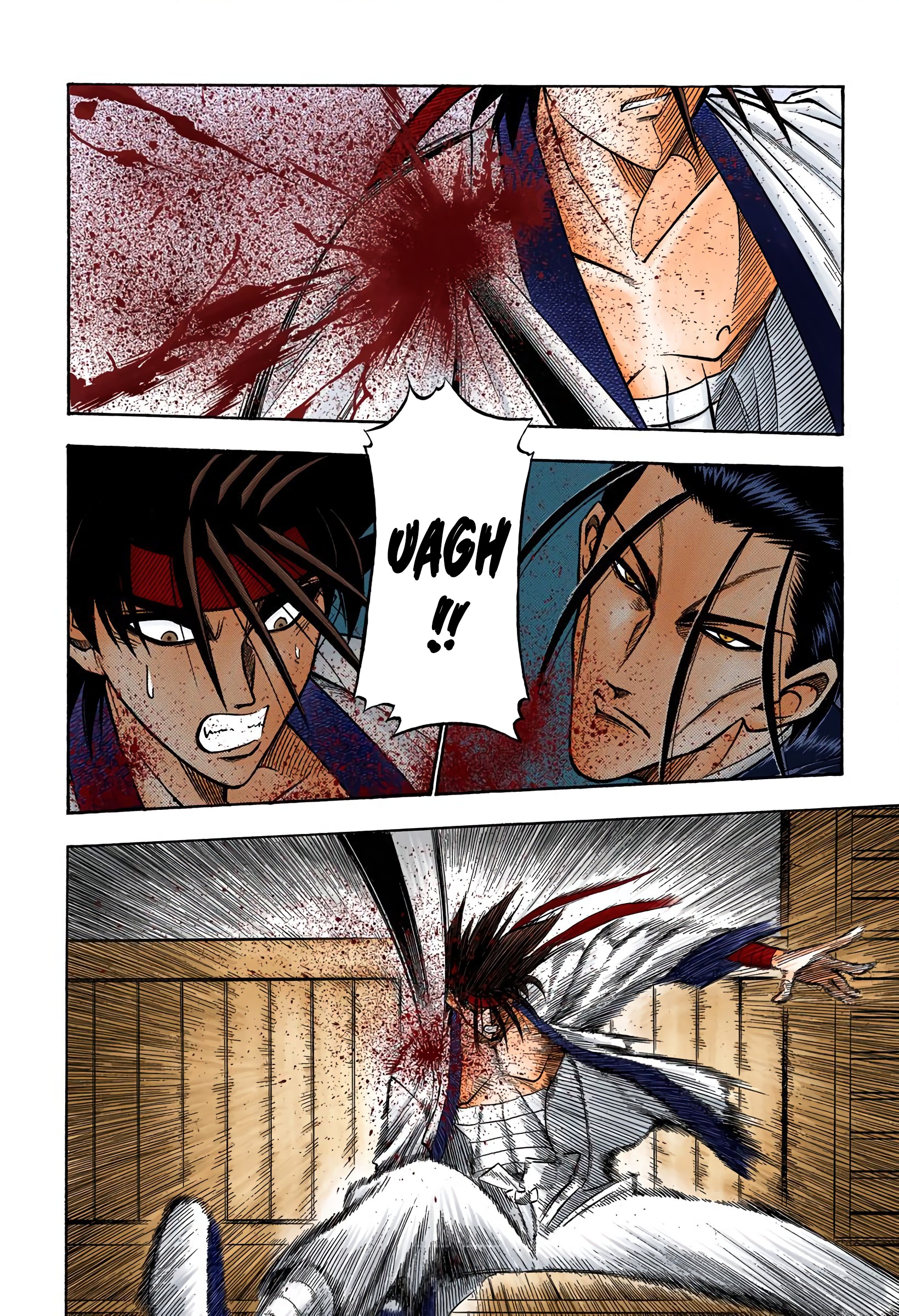 Rurouni Kenshin: Meiji Kenkaku Romantan - Digital Colored Comics - Vol.7 Chapter 49: The Cruelty Of A Wolf