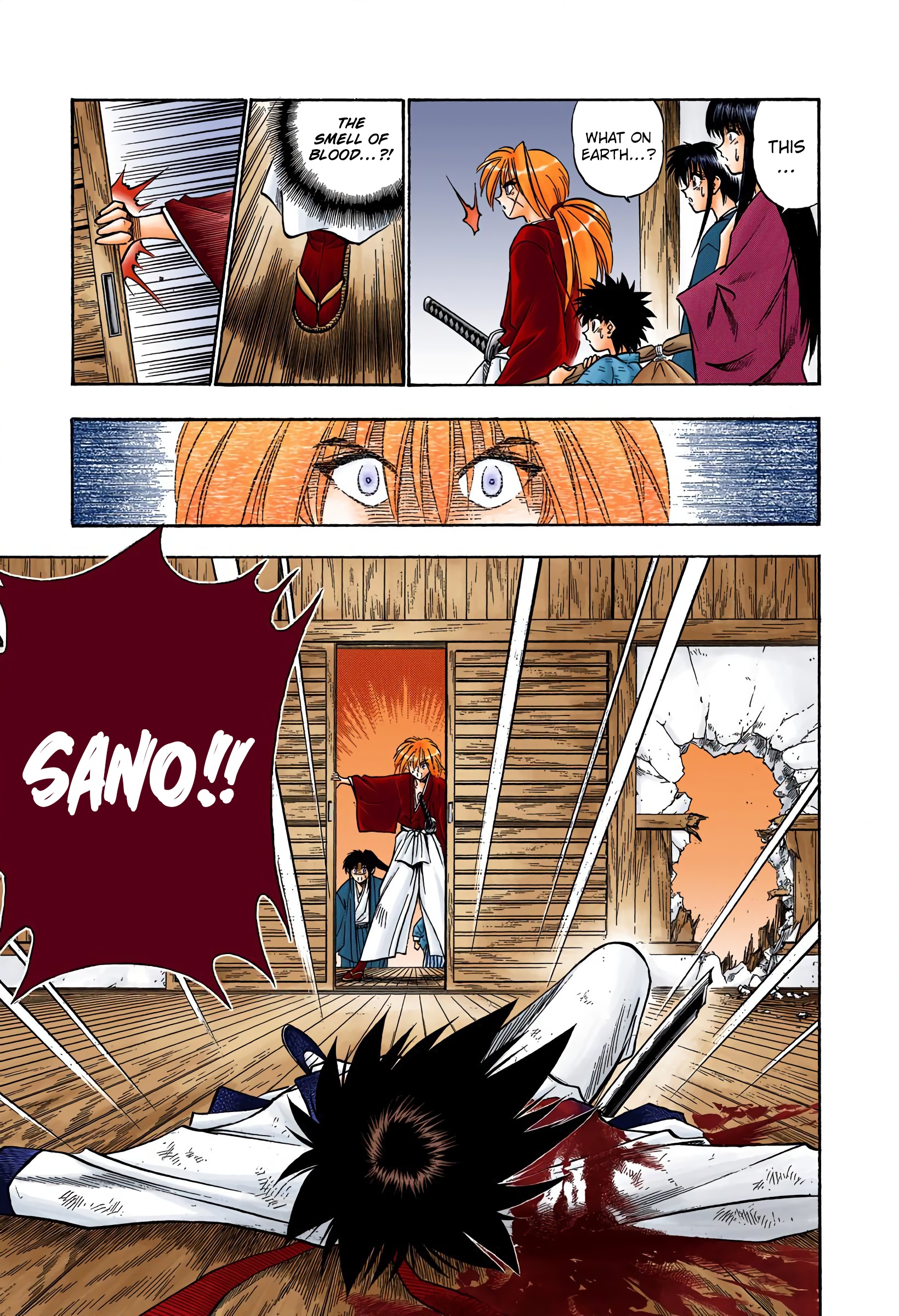 Rurouni Kenshin: Meiji Kenkaku Romantan - Digital Colored Comics - Vol.7 Chapter 49: The Cruelty Of A Wolf